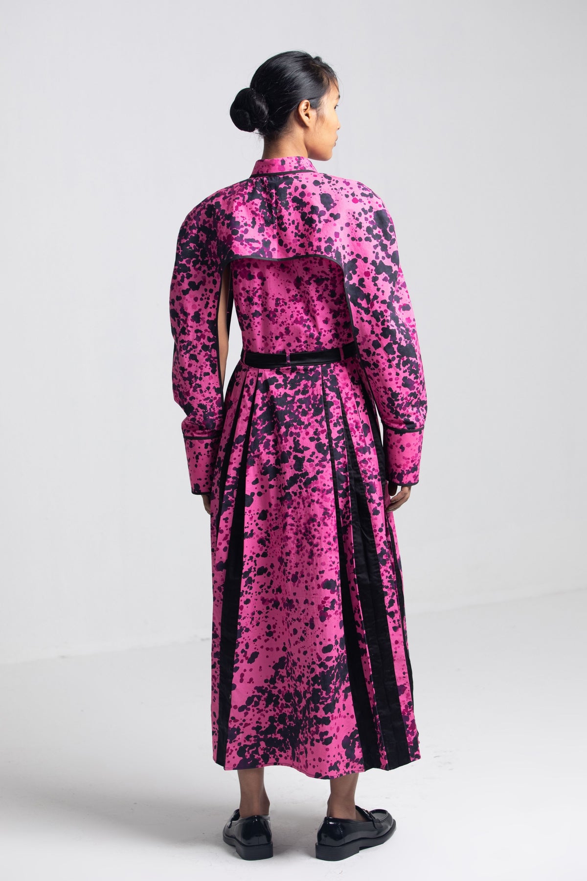 A Long Collared Dress
