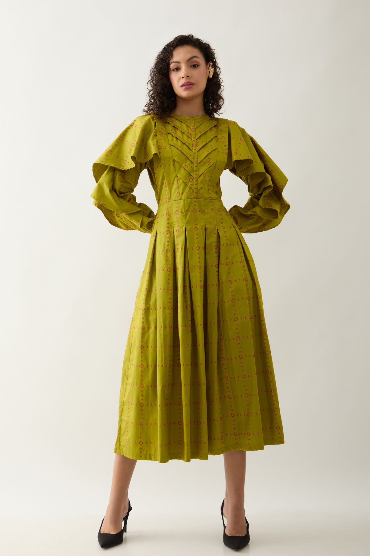 Ronita Leaf Dress