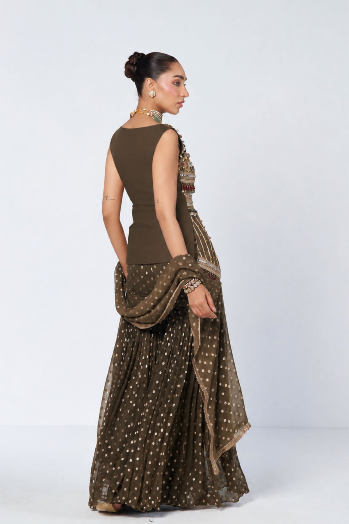 Ghungroo Sharara Set