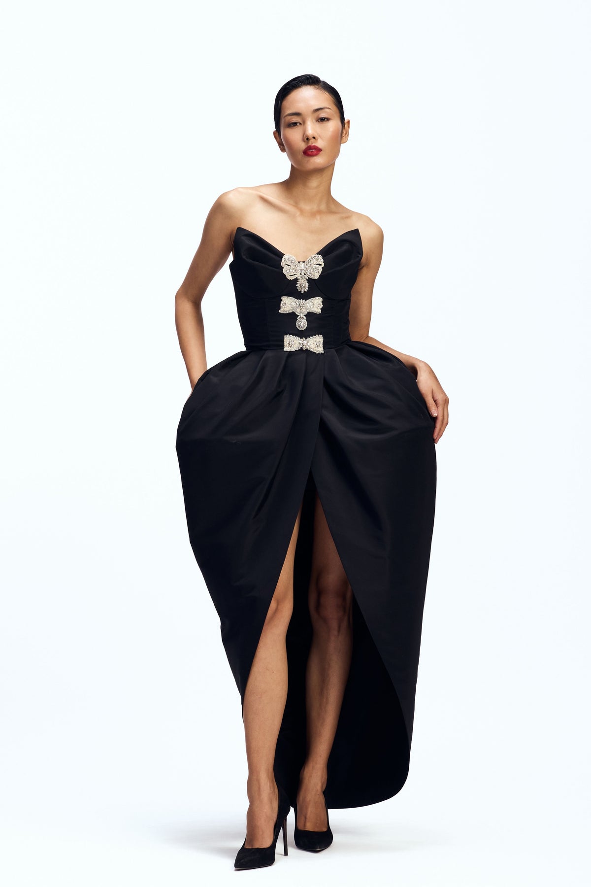 Sculpted Strapless Dress