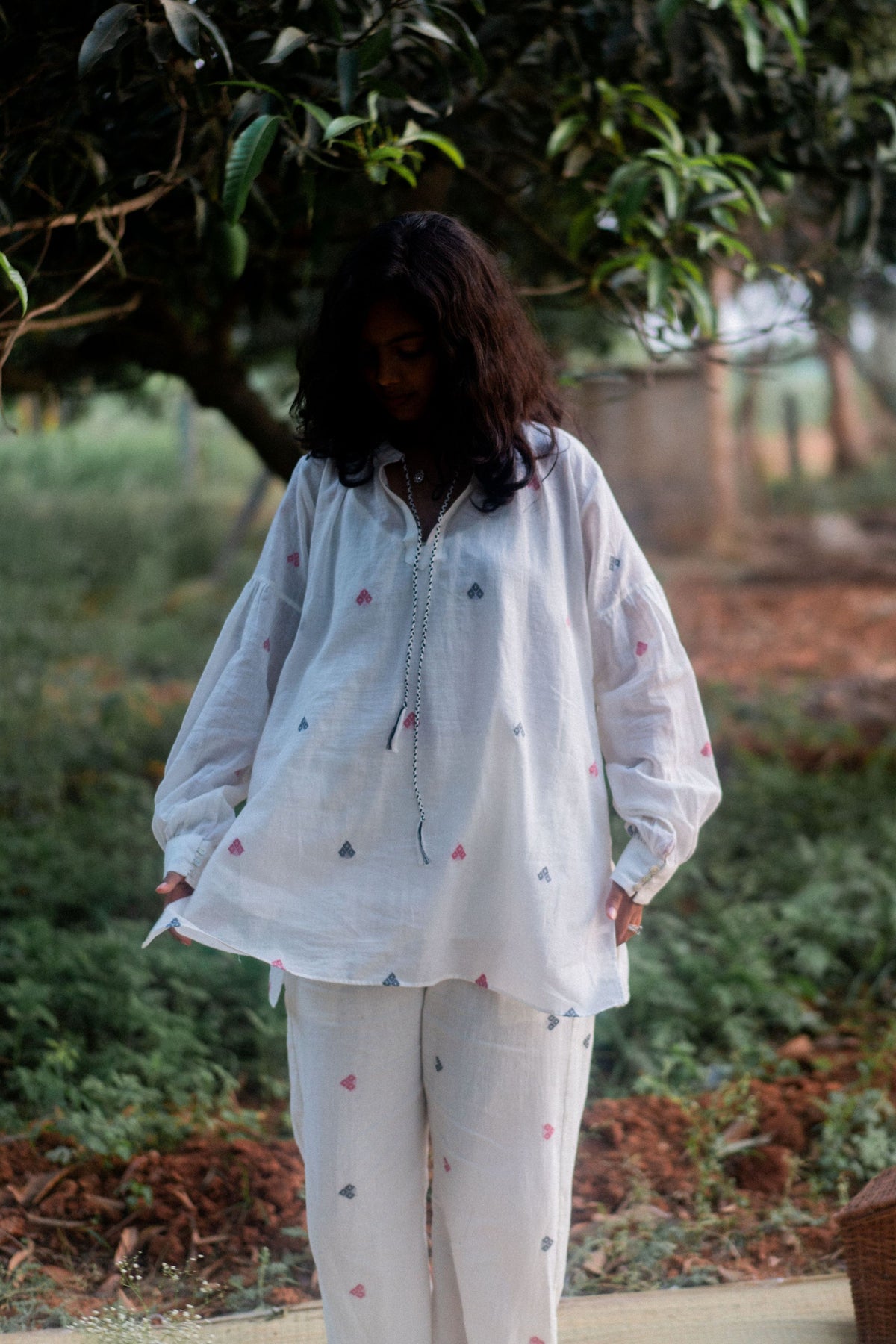 Zeba Co-Ord Set In Ivory