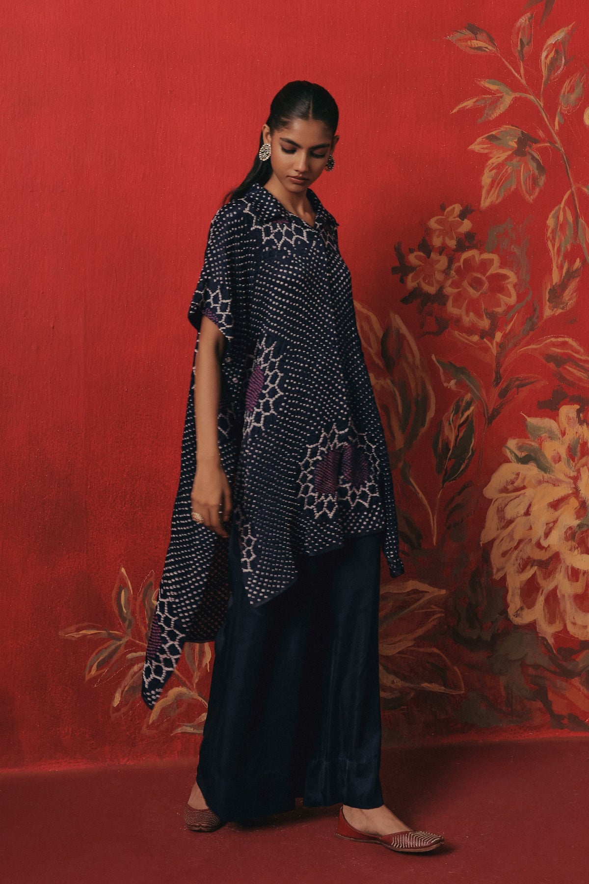 Oversize Indigo Set