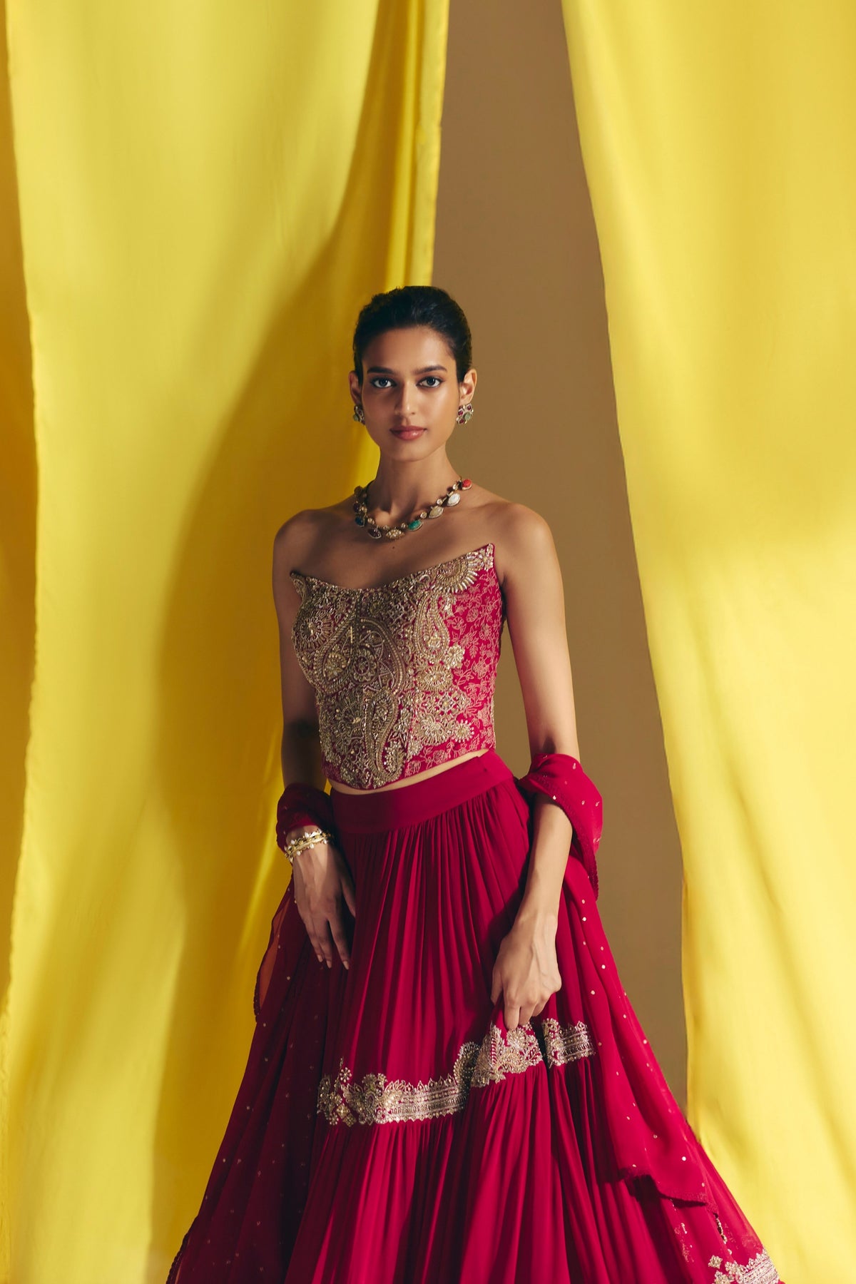 Meher Skirt Set