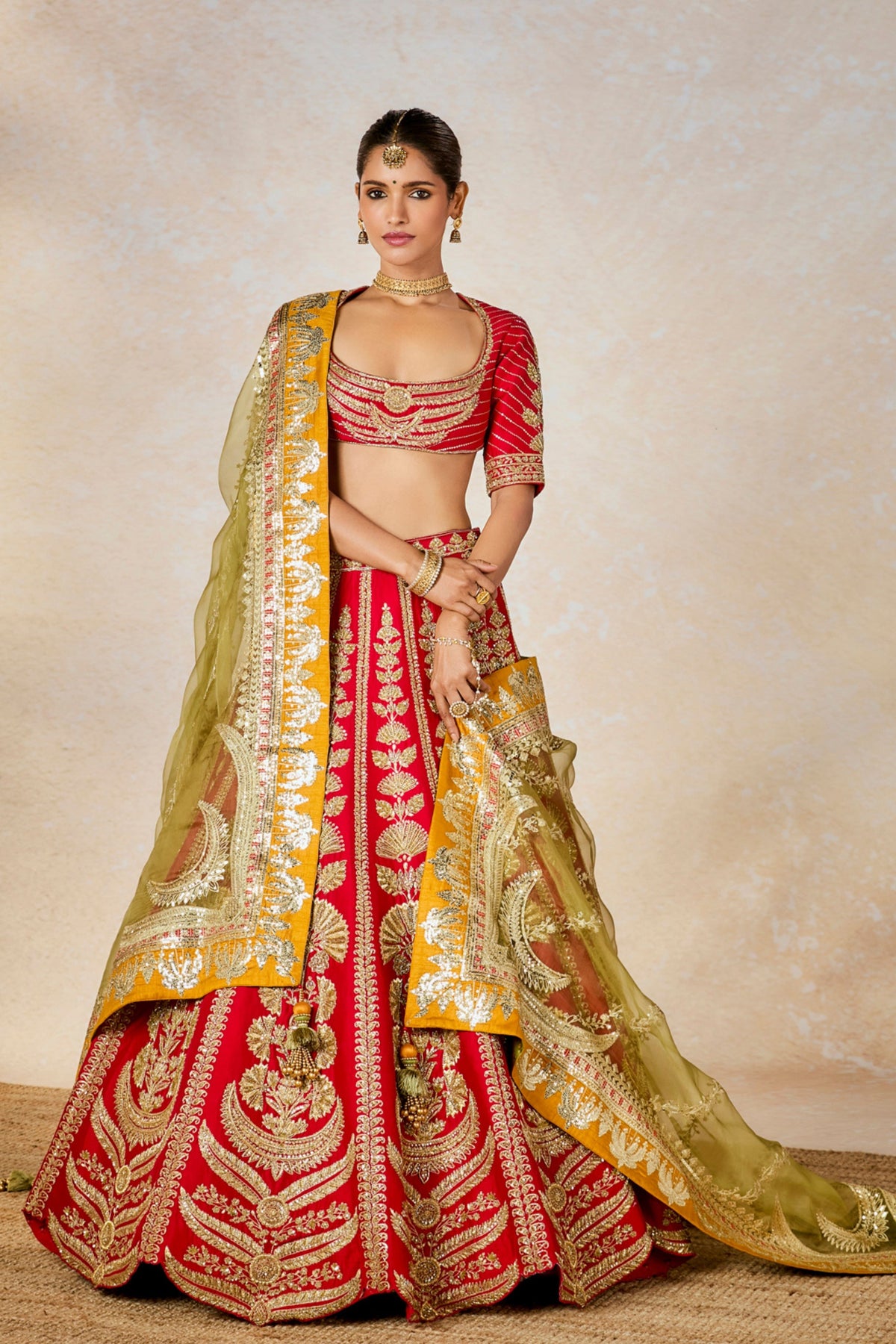 The Badami Halwa Lehenga Set