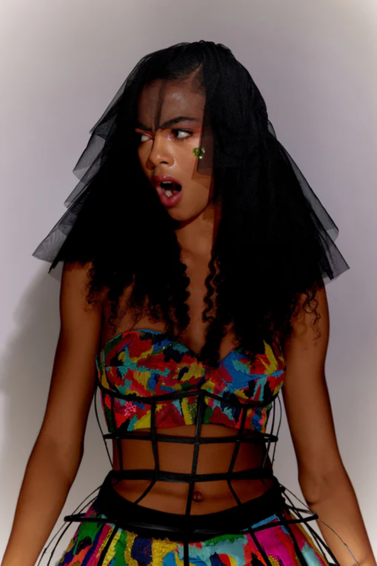 Paint Stain Bustier