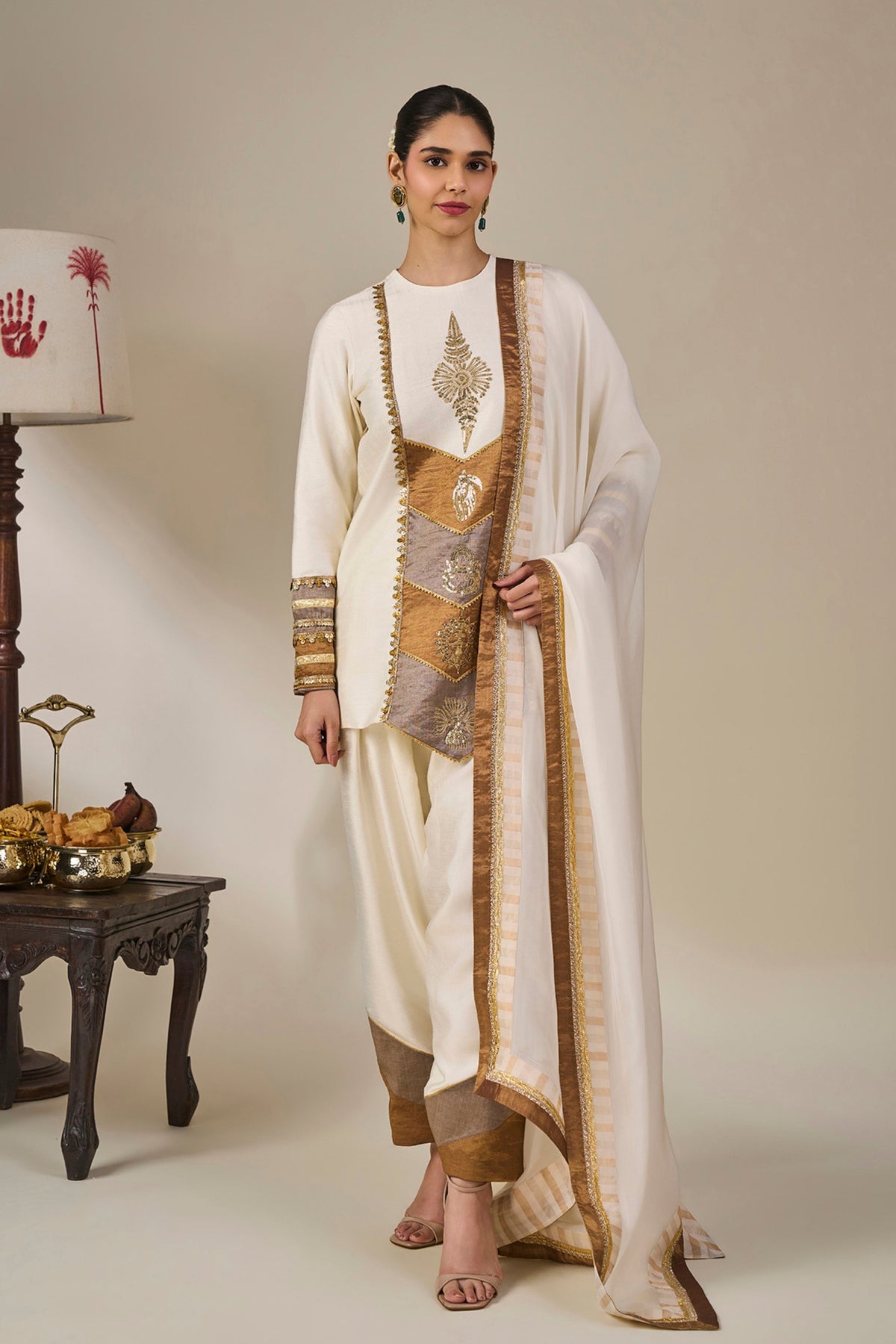 Ivory Heirloom Muse Kurta Set