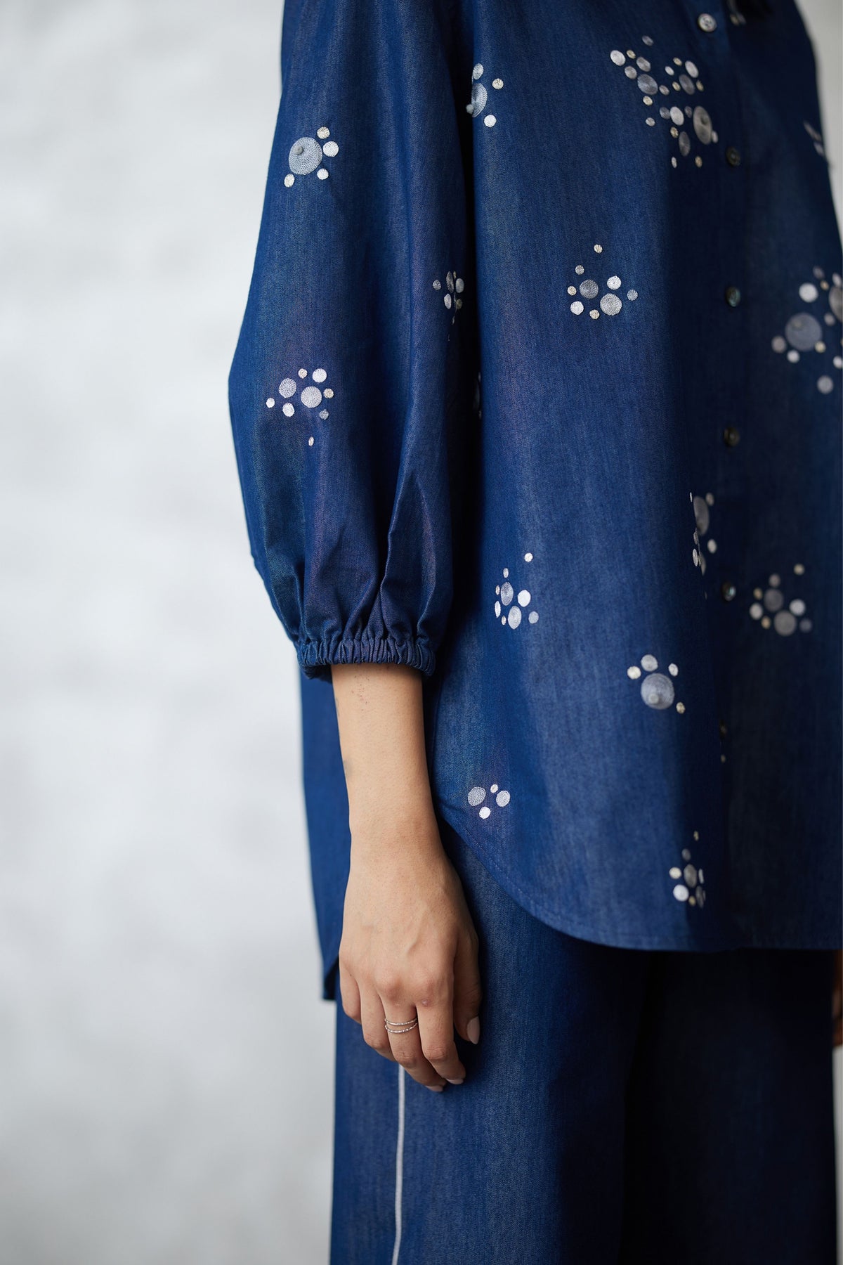 Dark Denim Blue Co-ord Set