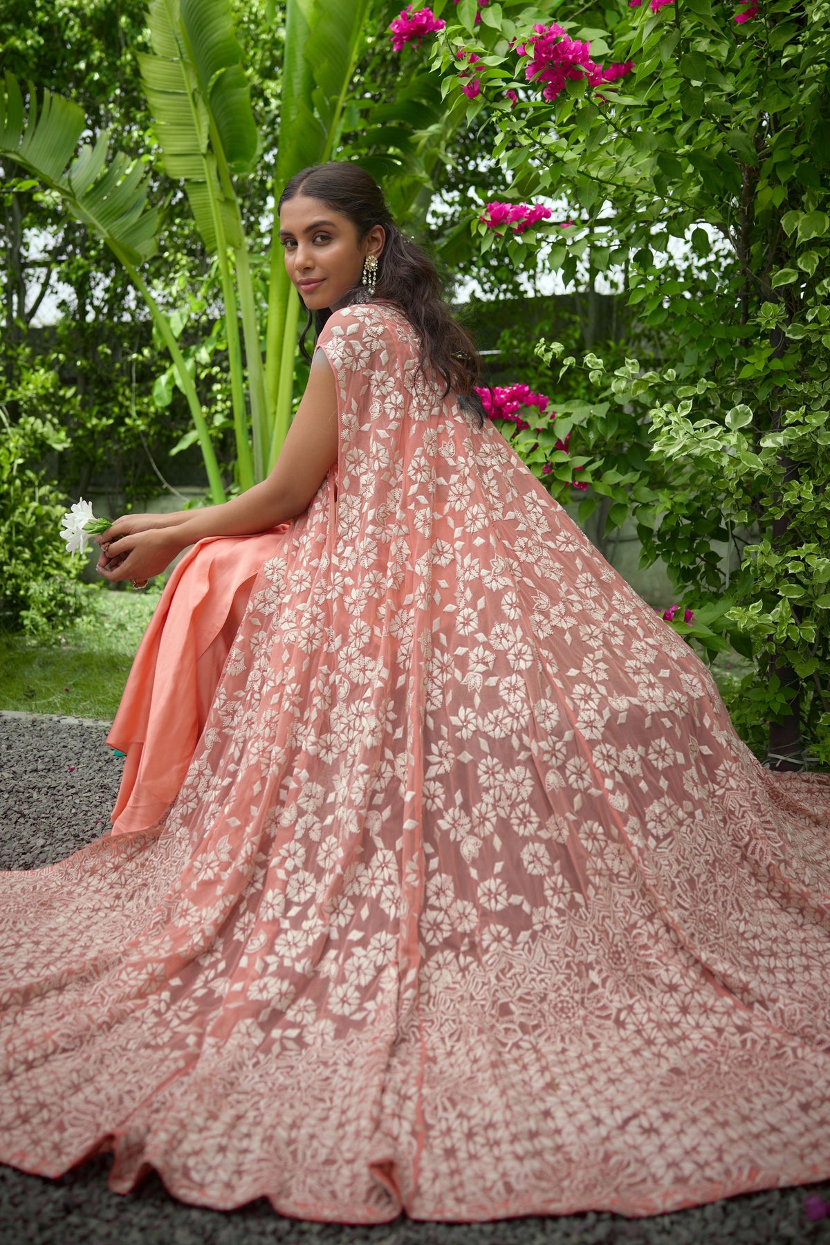 Petal Dust Cape Set