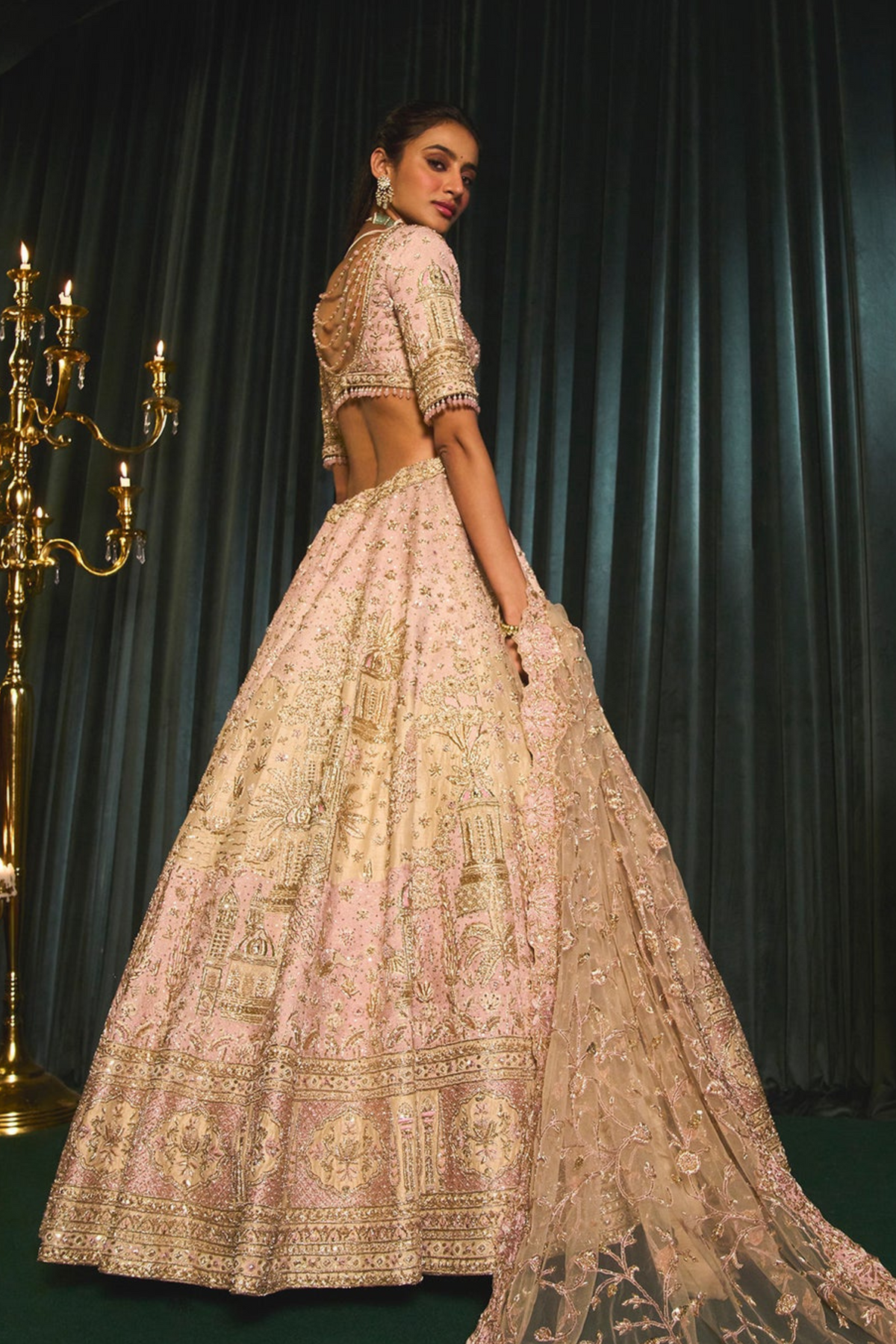 Qasr Lehenga Set