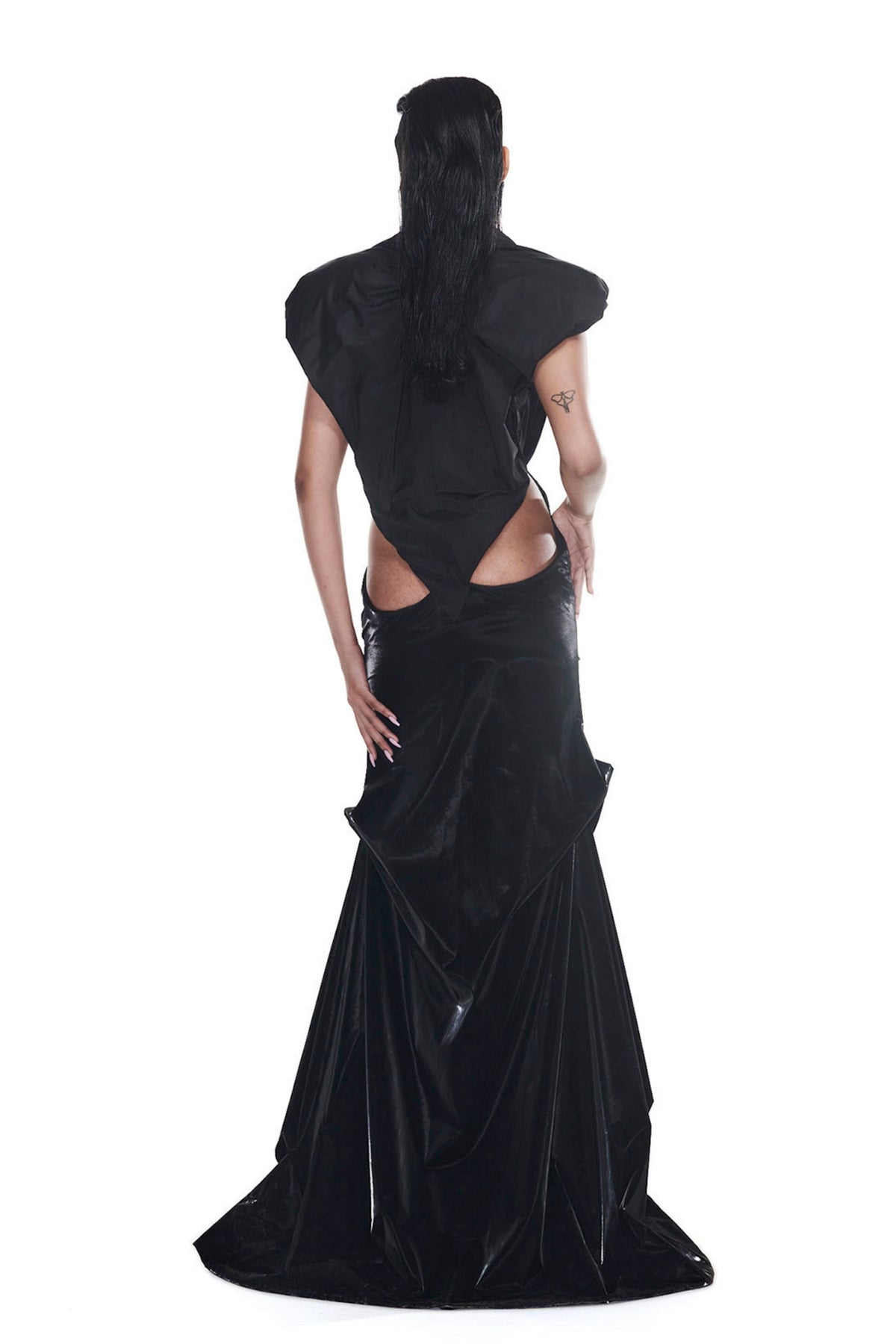 Power Shoulder Dress