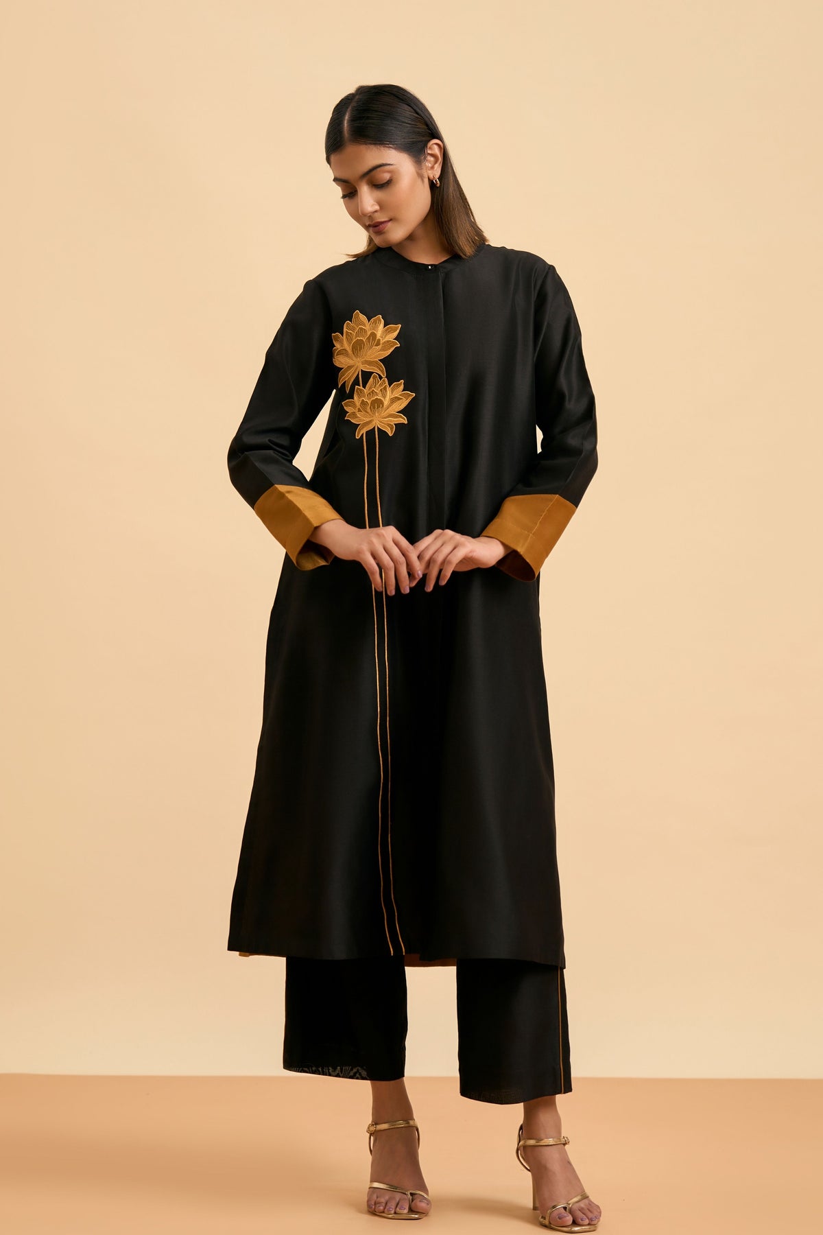 Black Gold Allure Suit Set