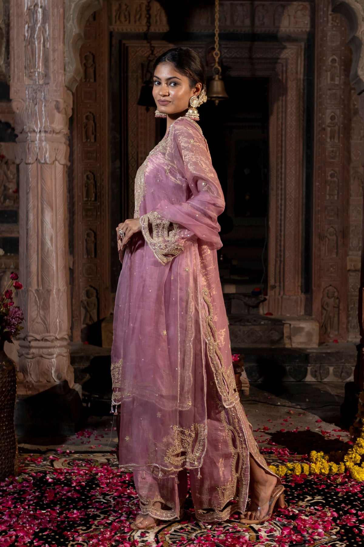 Pink Kurta Set