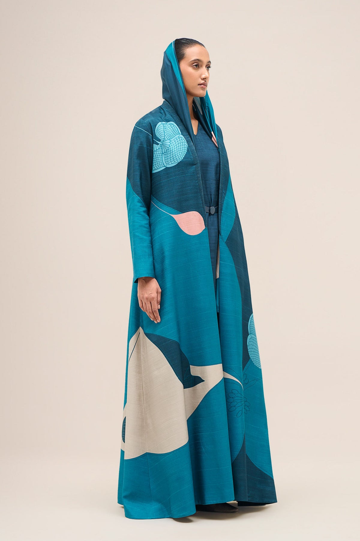 Naaz Blue Jacket Set