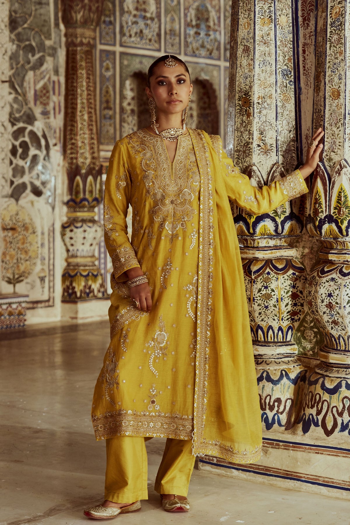 Yellow Tara Kurta Set