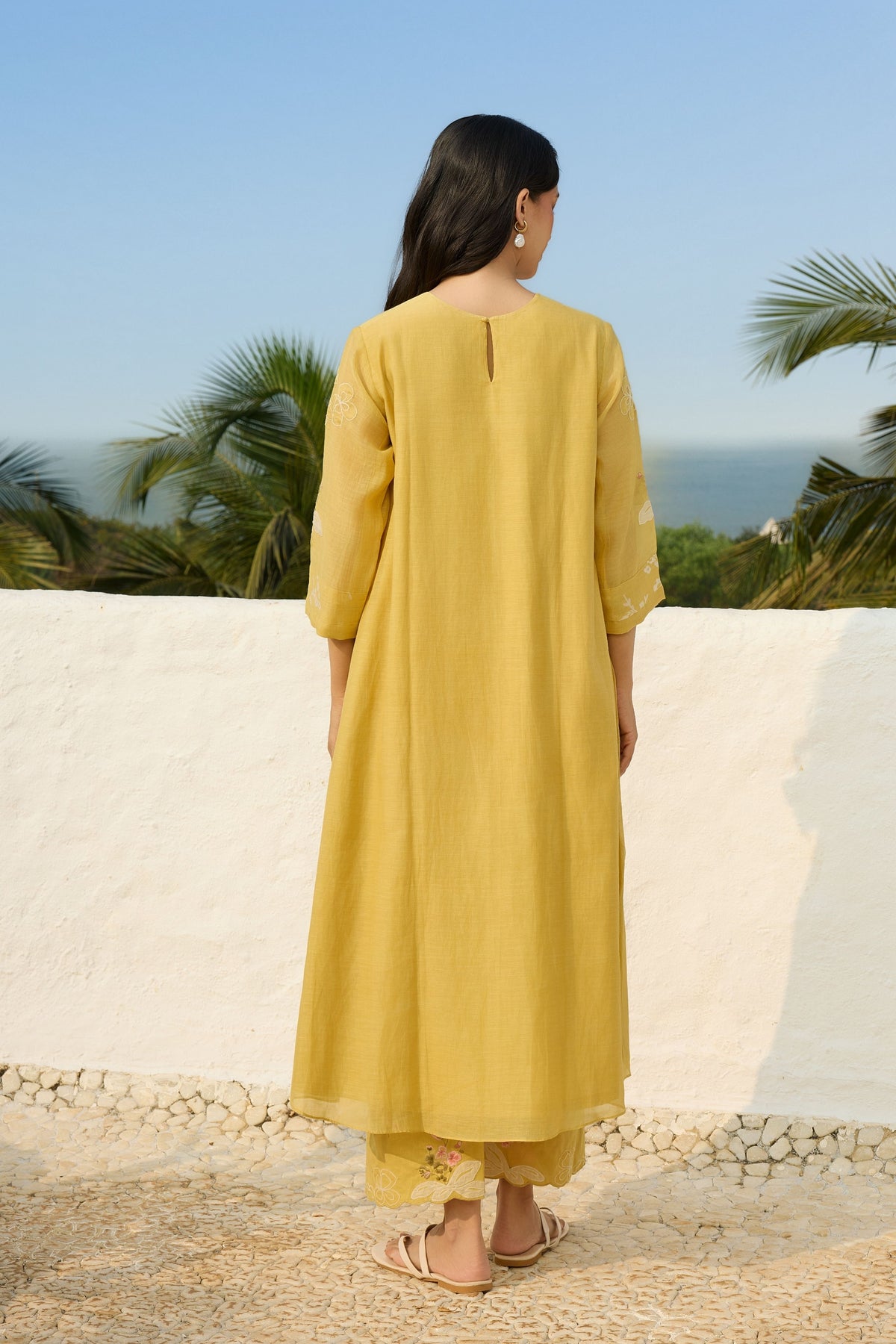 Rue Embroidered Tunic Set