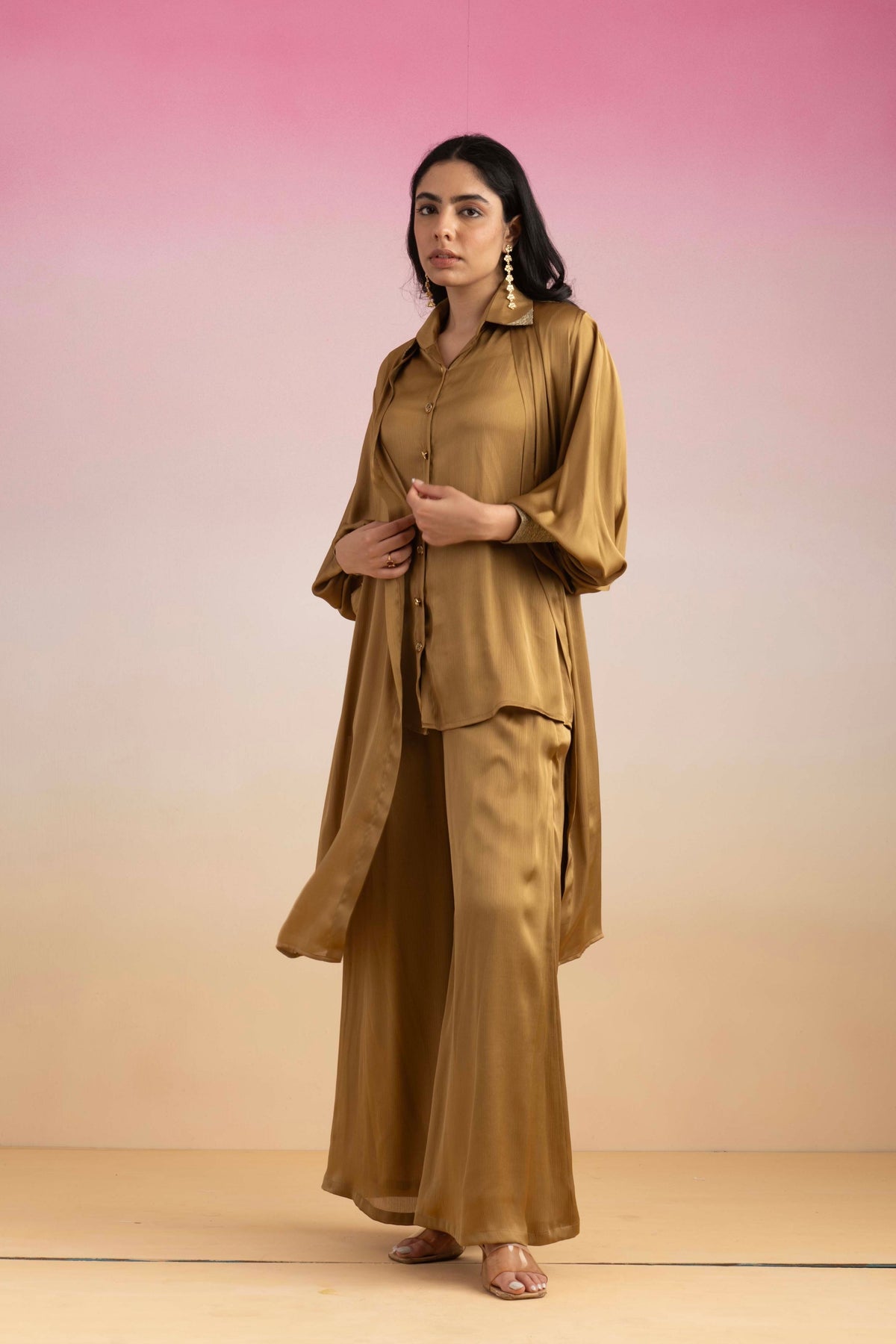 Kajal Gold Co-Ord Set