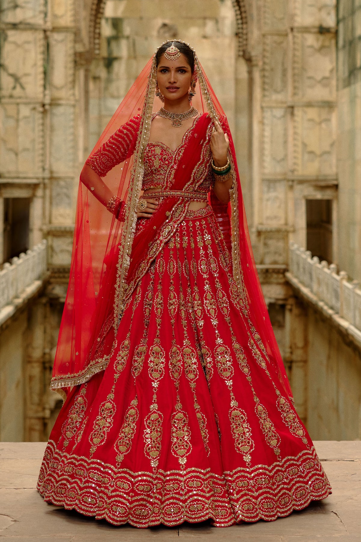 Satin Silk Lehenga Set