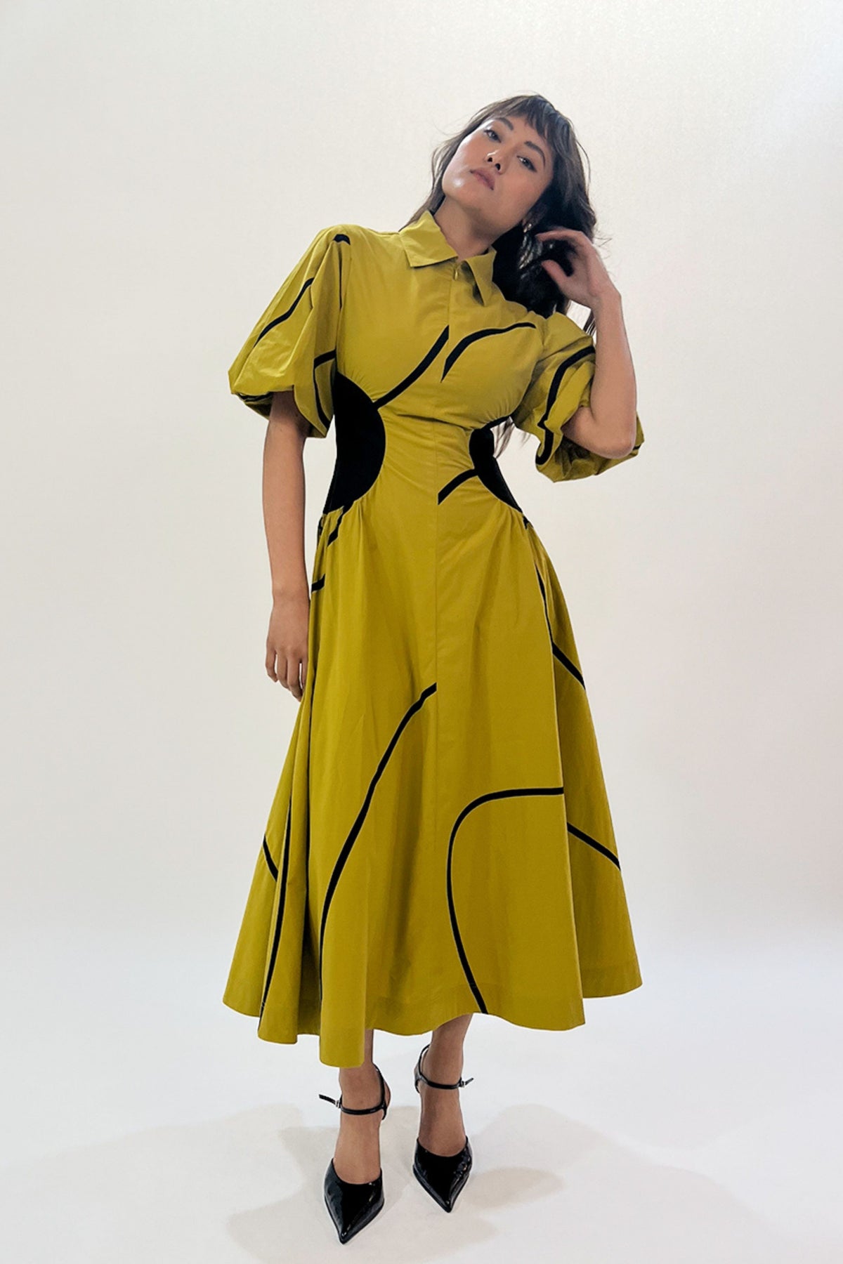 Illusion Tape Dress