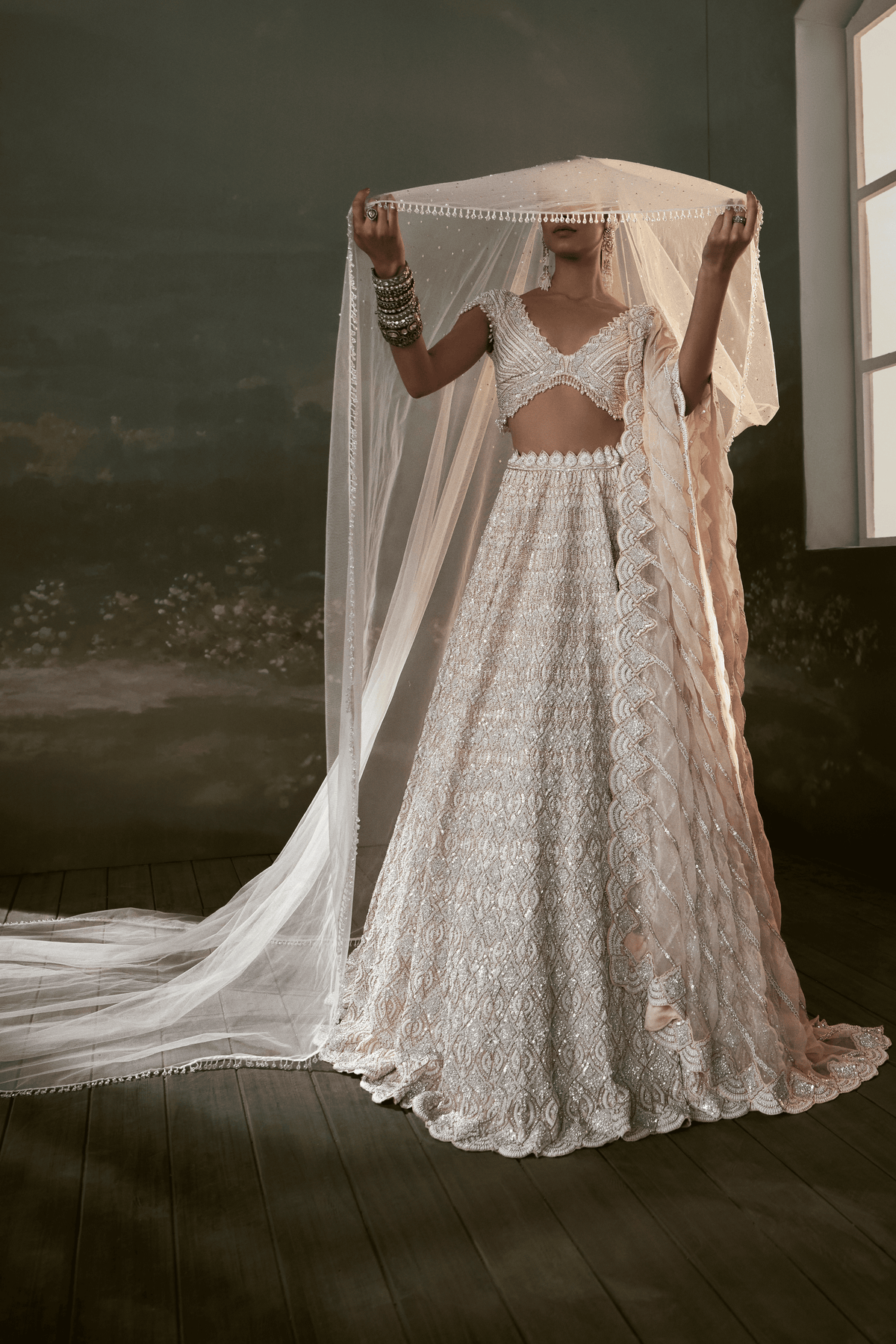 Blush Pink Lehenga Set