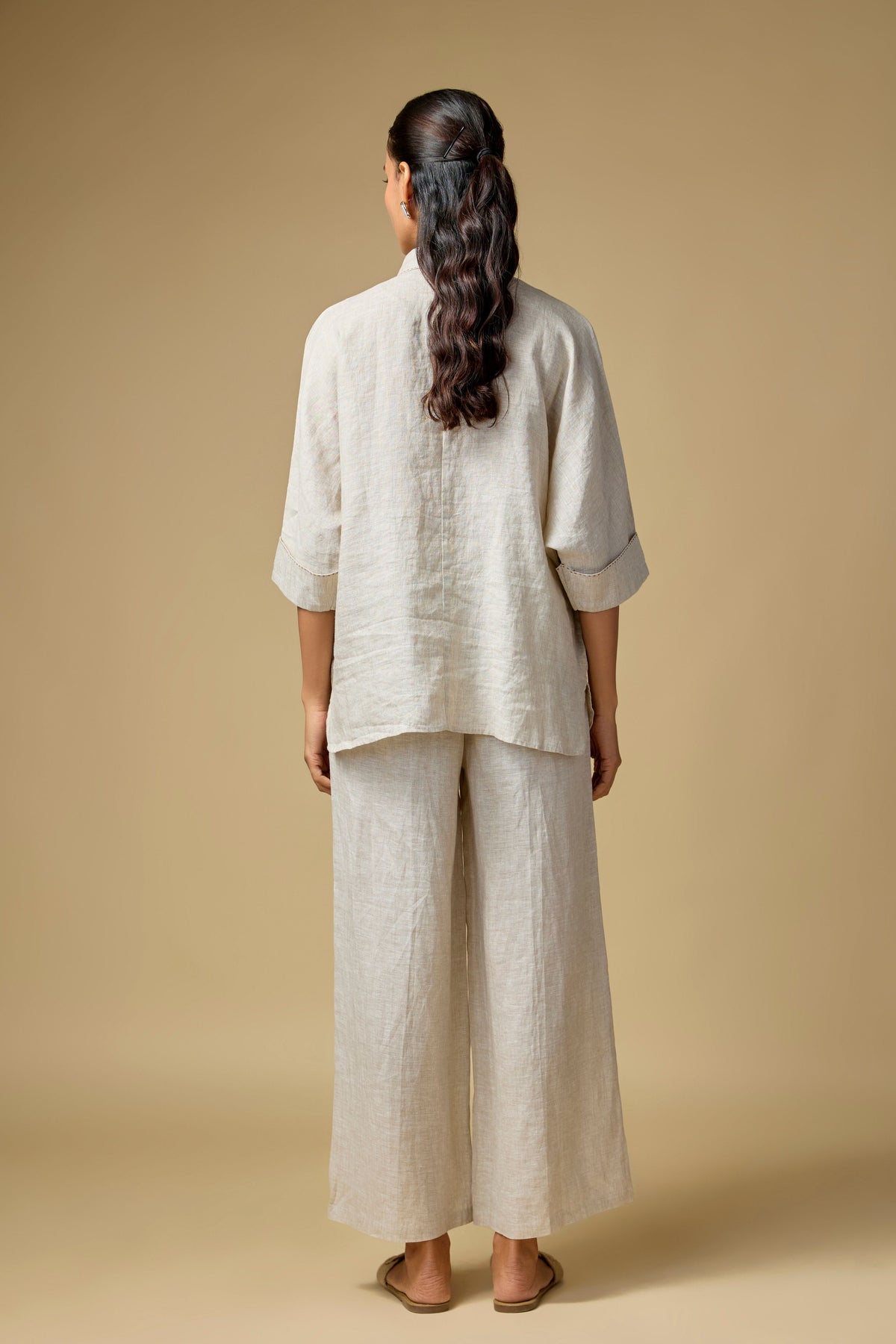Linen Doodle Shirt