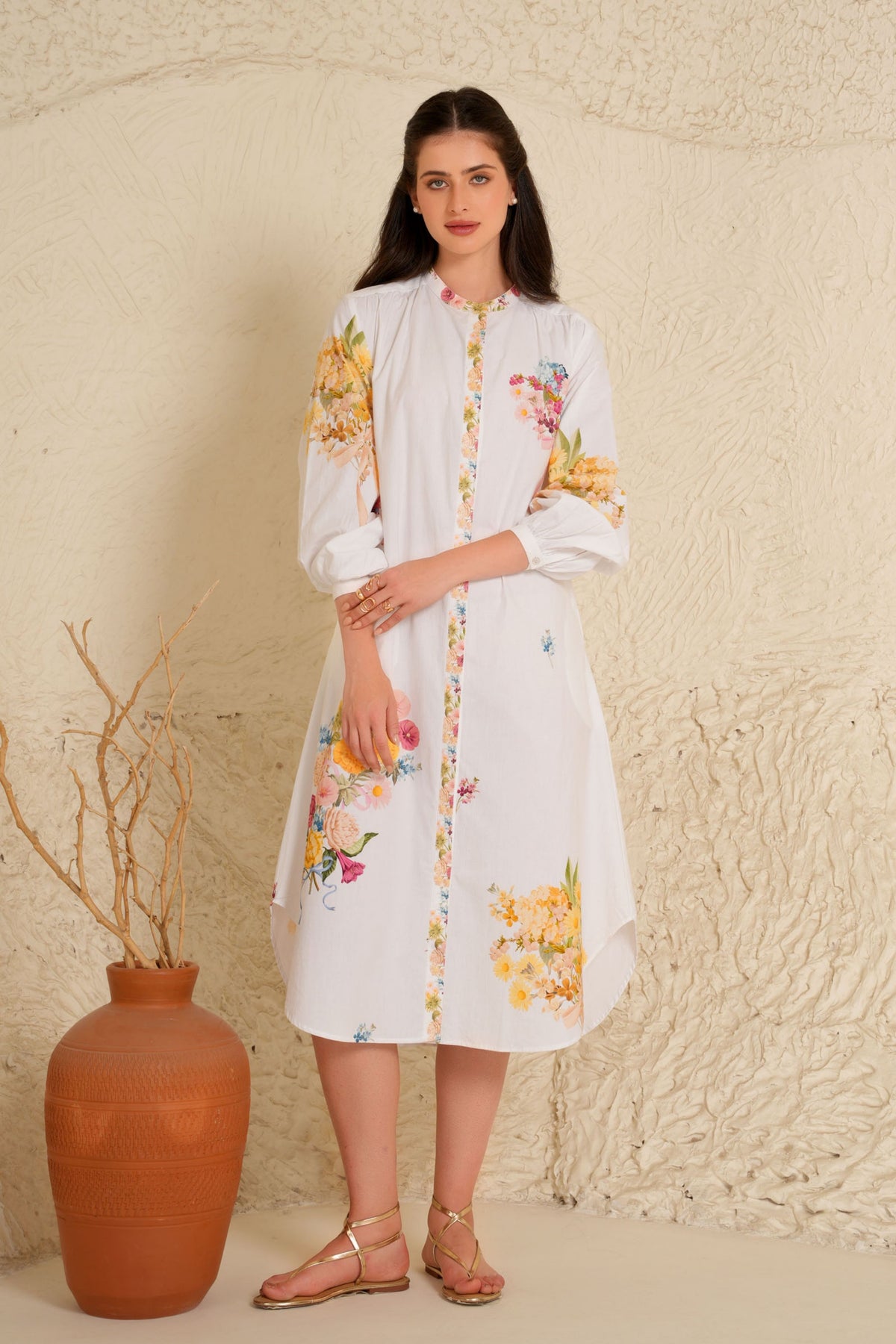 White Shirt Dress
