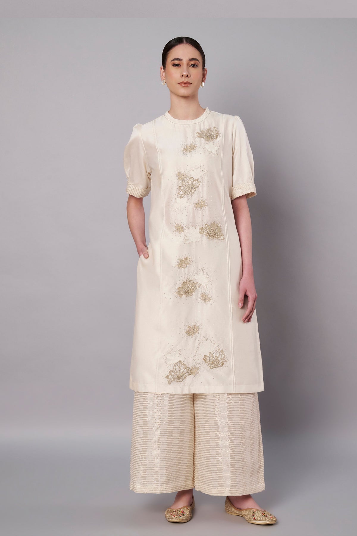Aurora Ivory Kurta Set