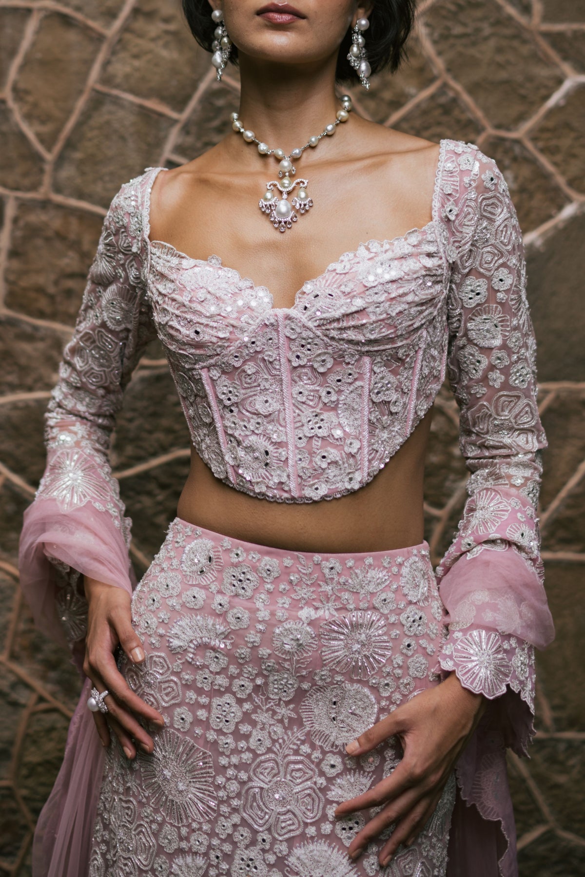 Isla Lehenga Set