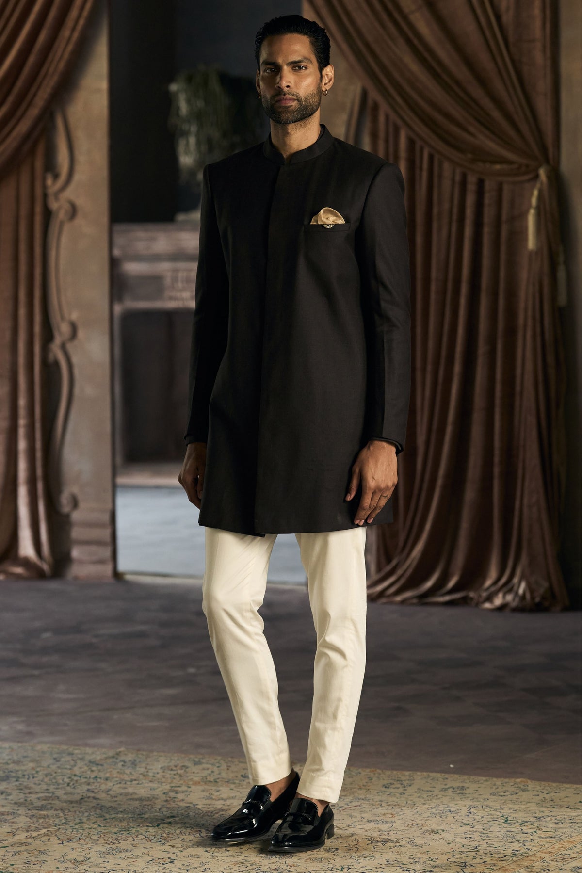 Classic Matsya Achkan Set