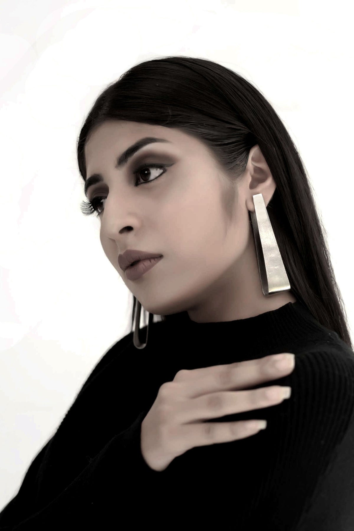 Clam Silver Earrings