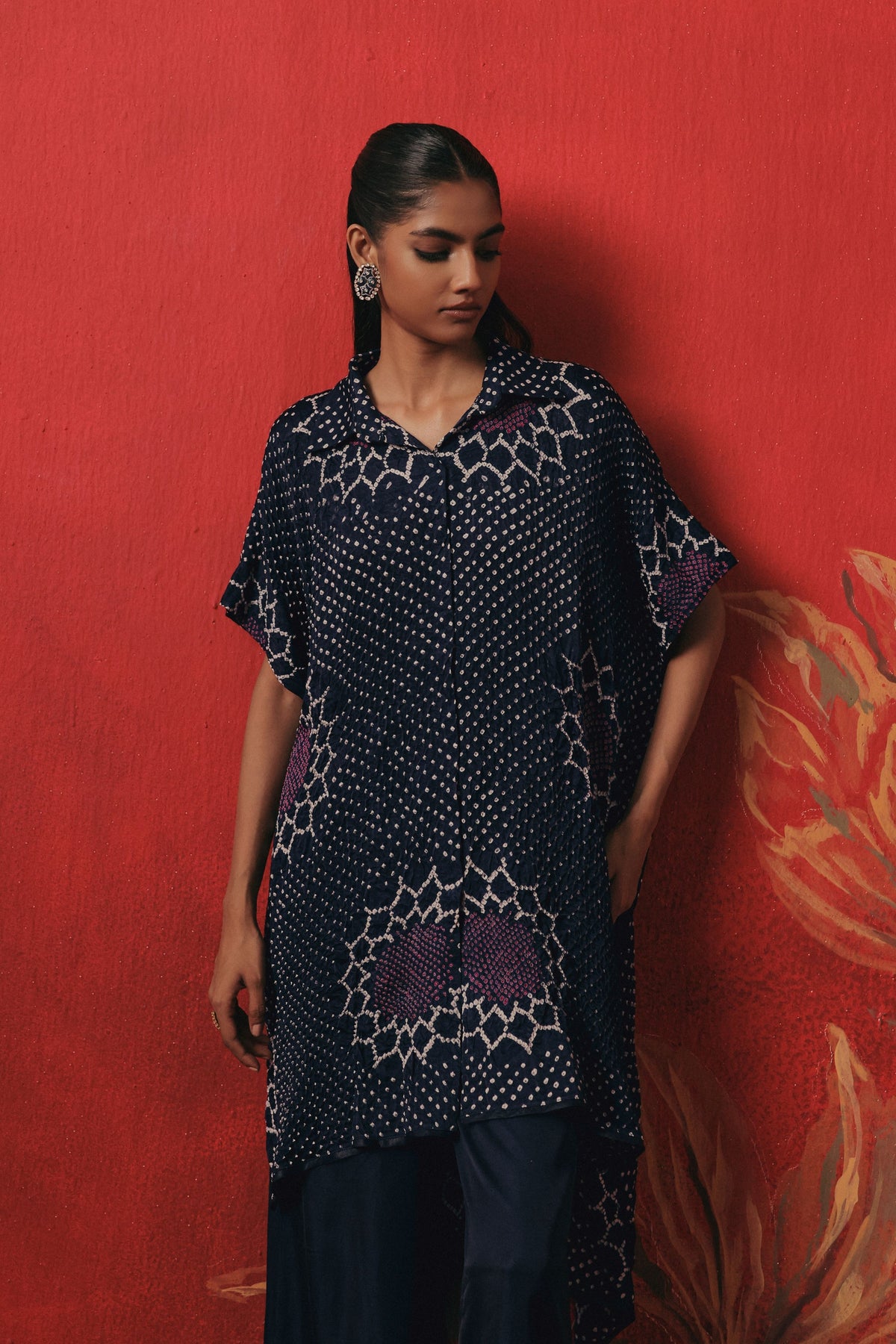 Oversize Indigo Set