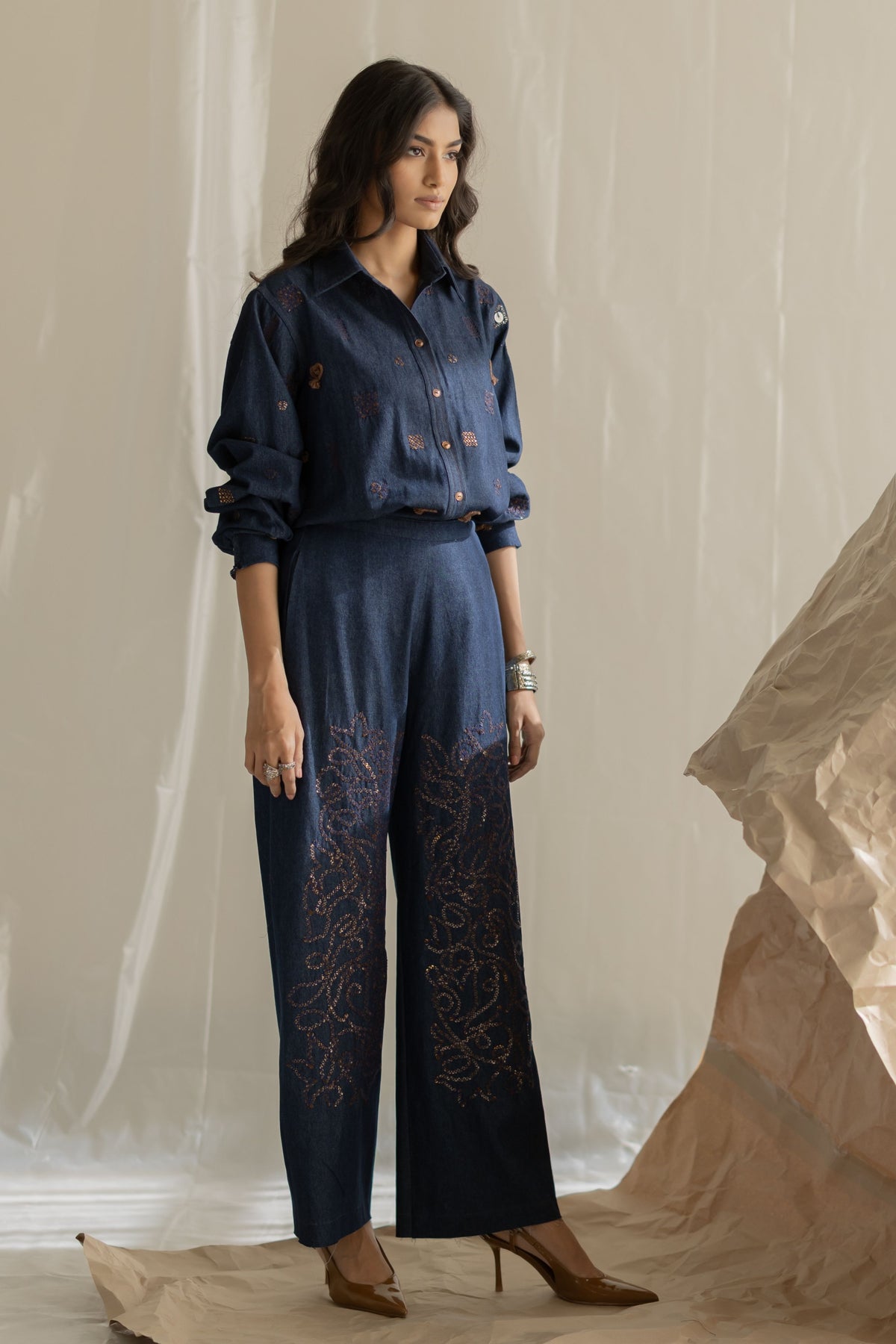 Straight Fit Denim Pant