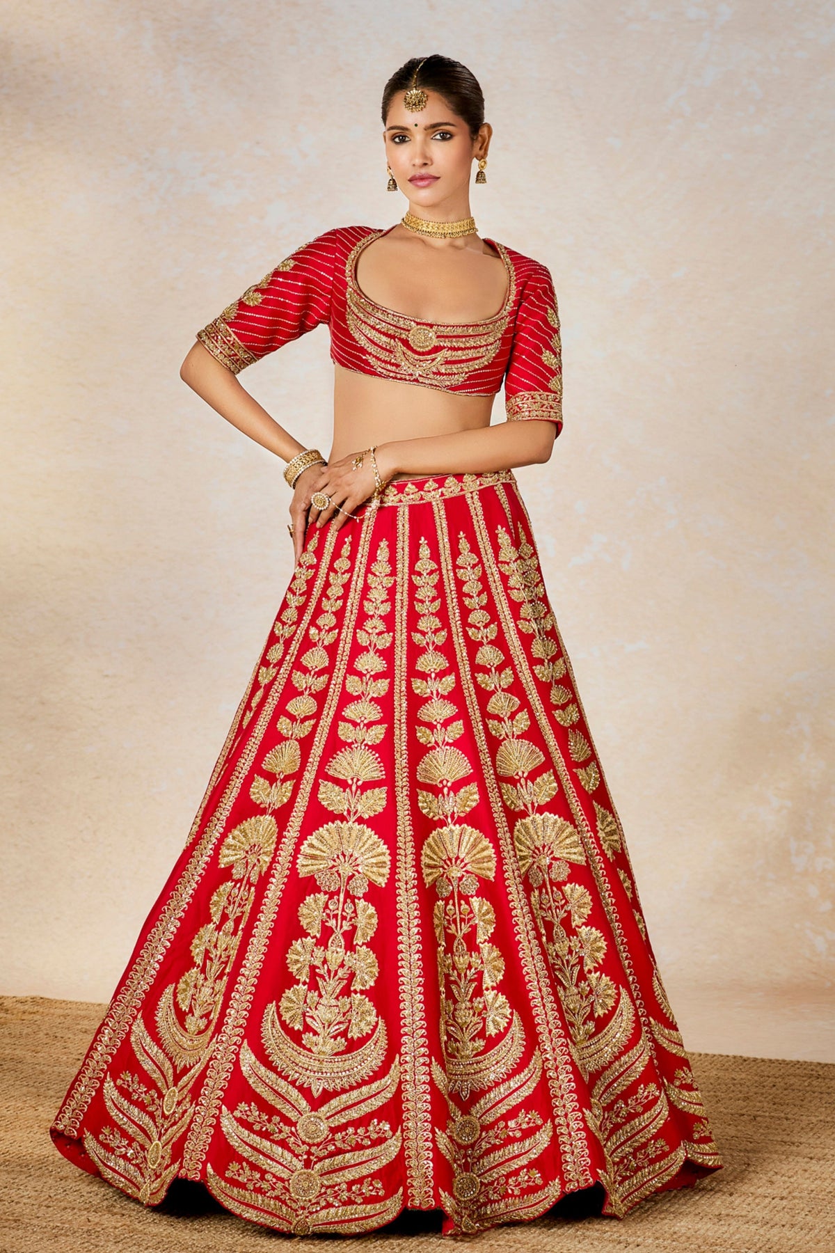 The Badami Halwa Lehenga Set