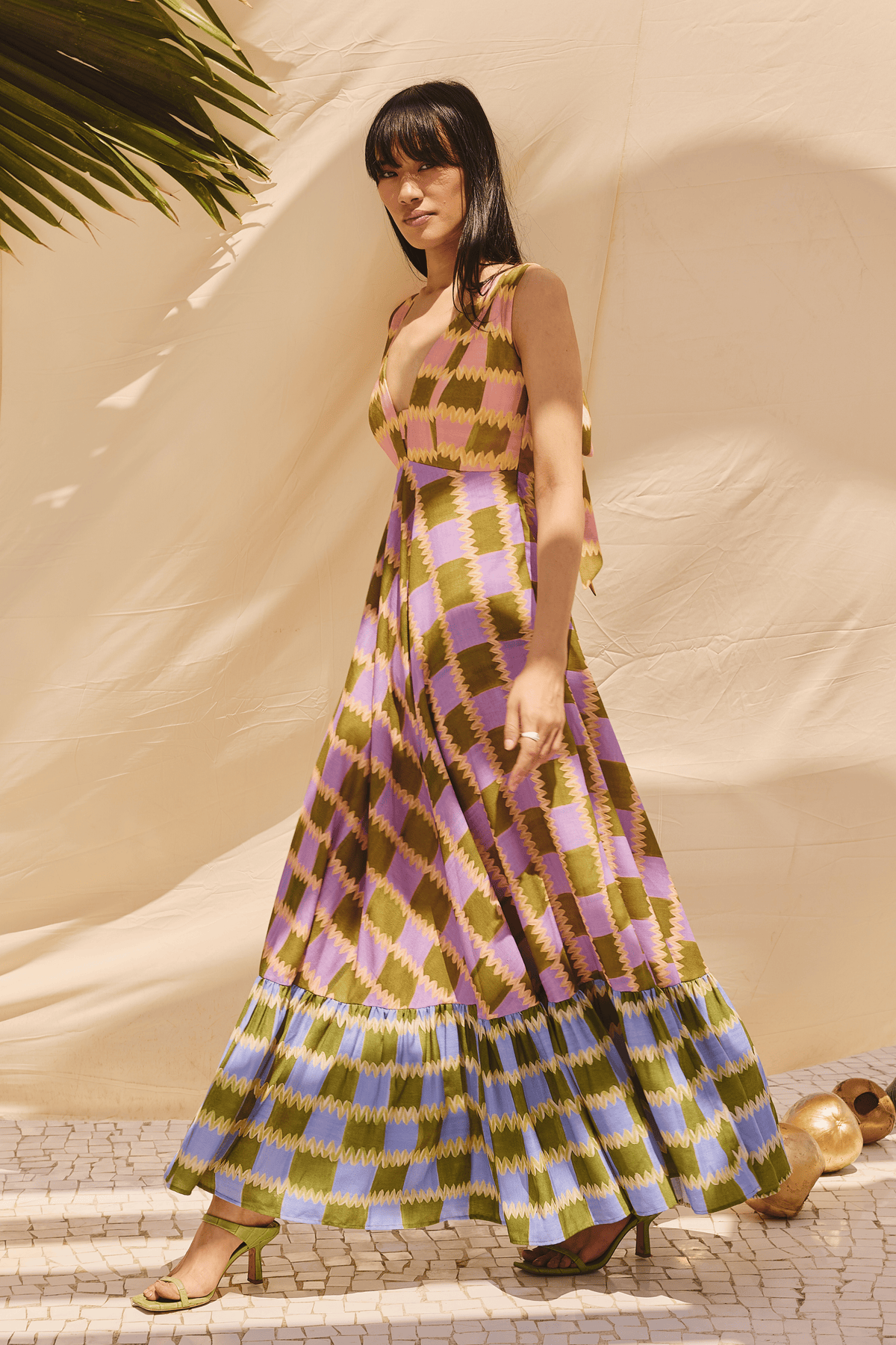 Crazy Checks Dress