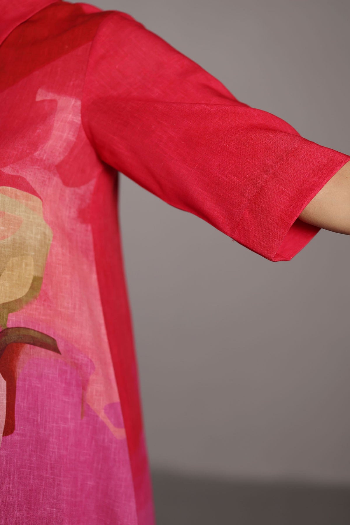 Diffuse Pink Kurta