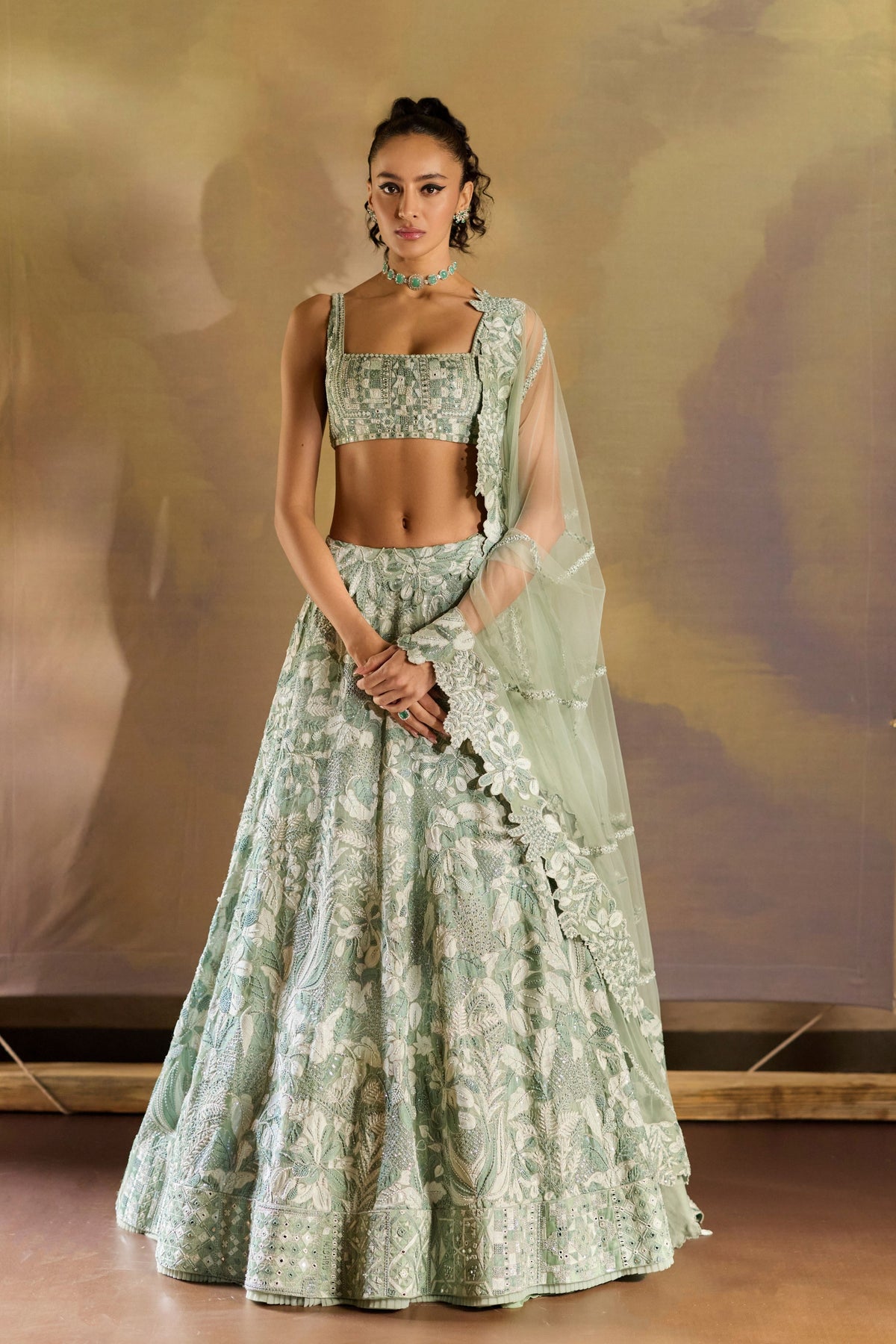 Vridi Lehenga Set