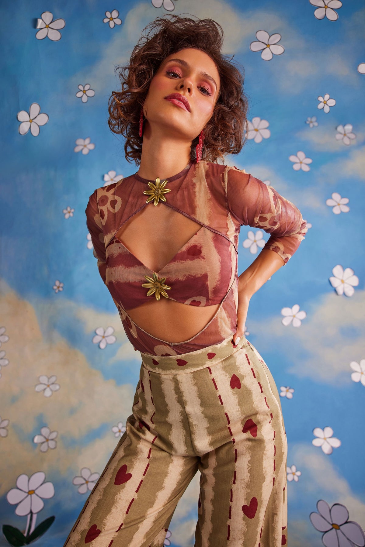 Blushing Hearts Co-ord Set