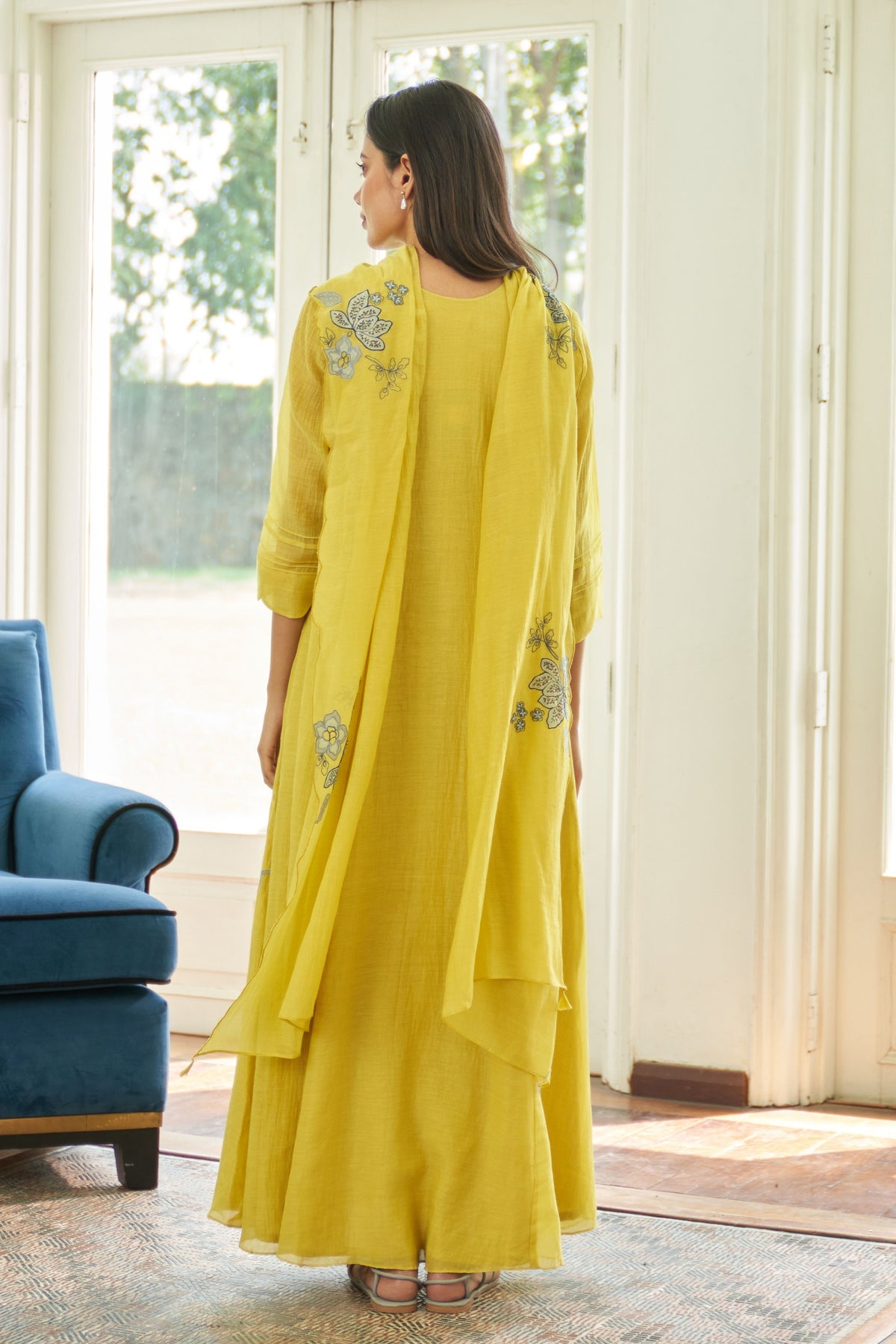 Daffodil Anarkali Set