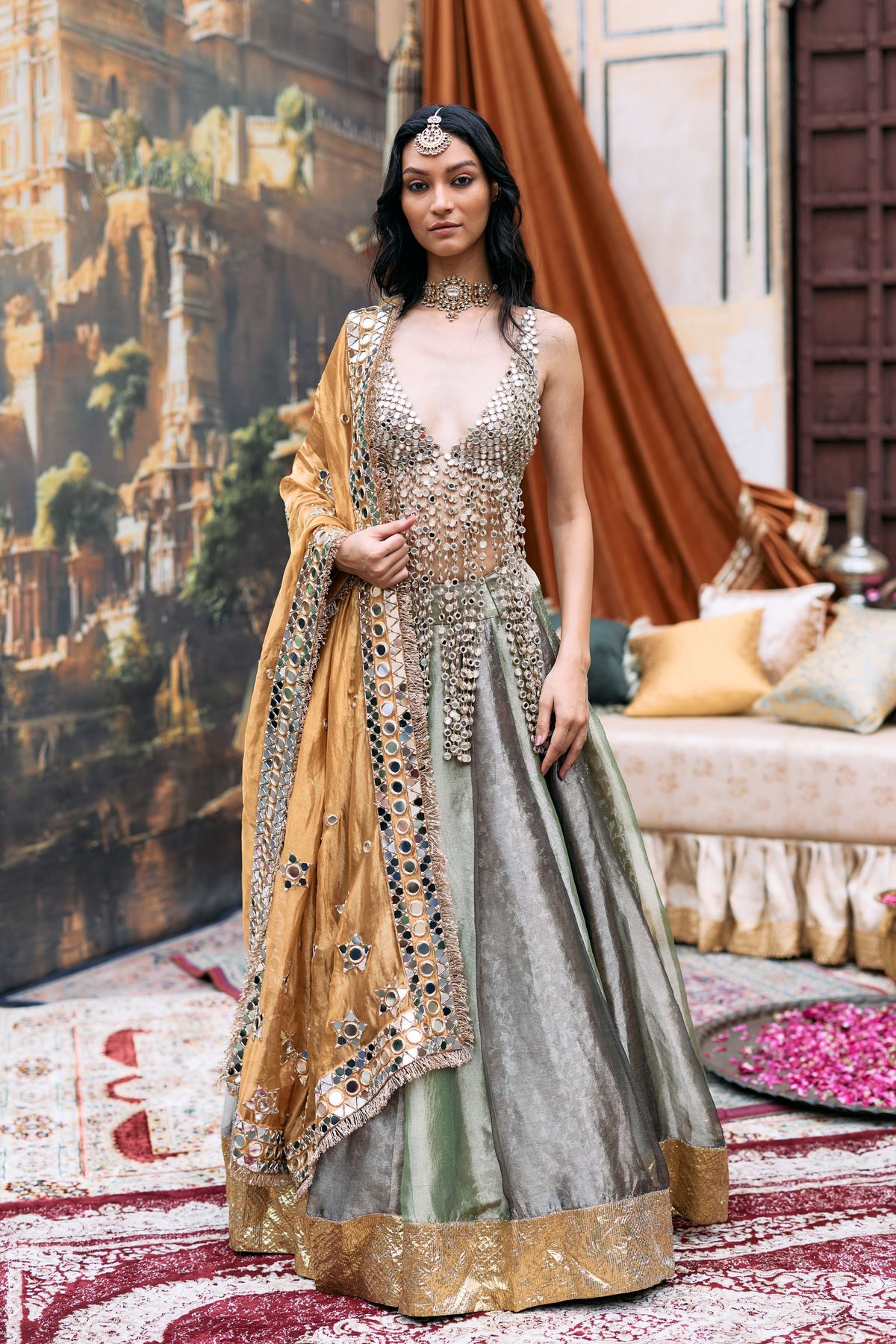 Black Harini Lehenga Set