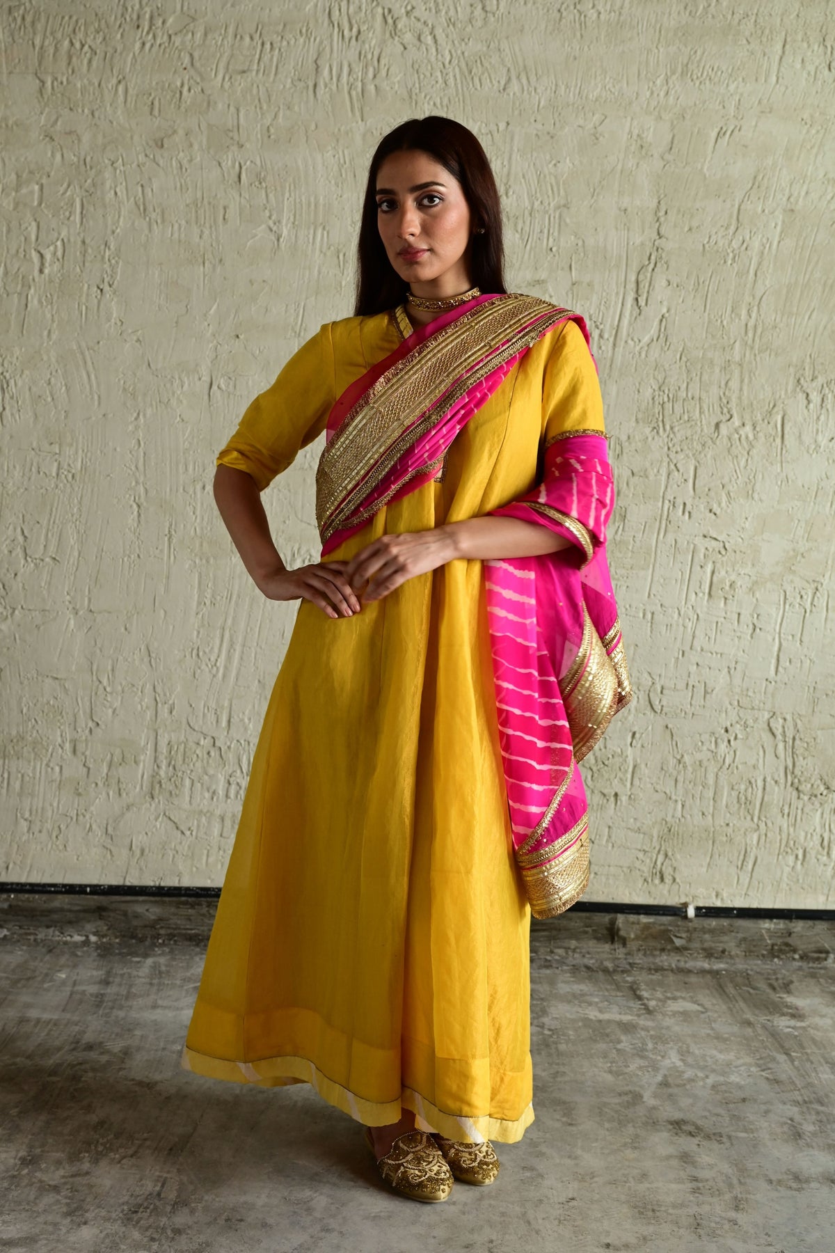 Golden Yellow Meera Sashiko Set