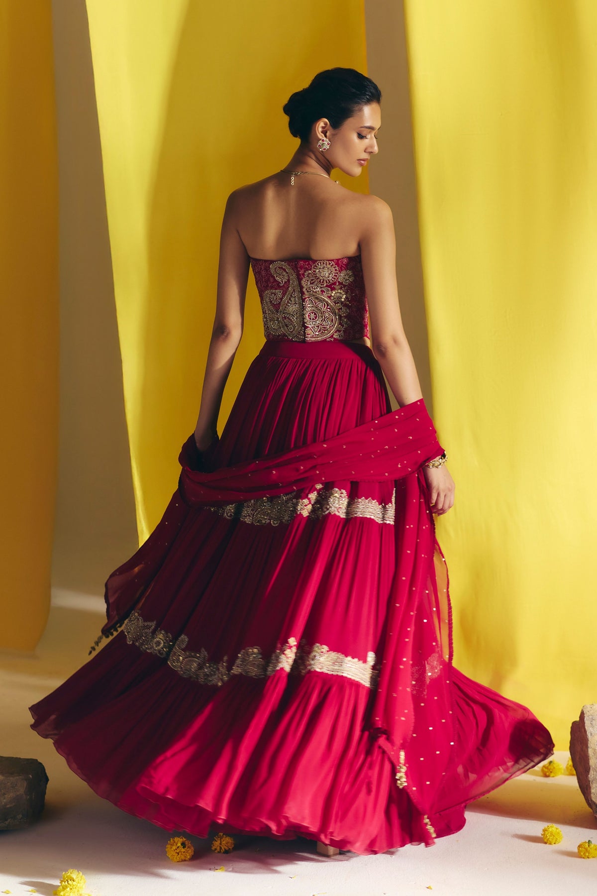 Meher Skirt Set