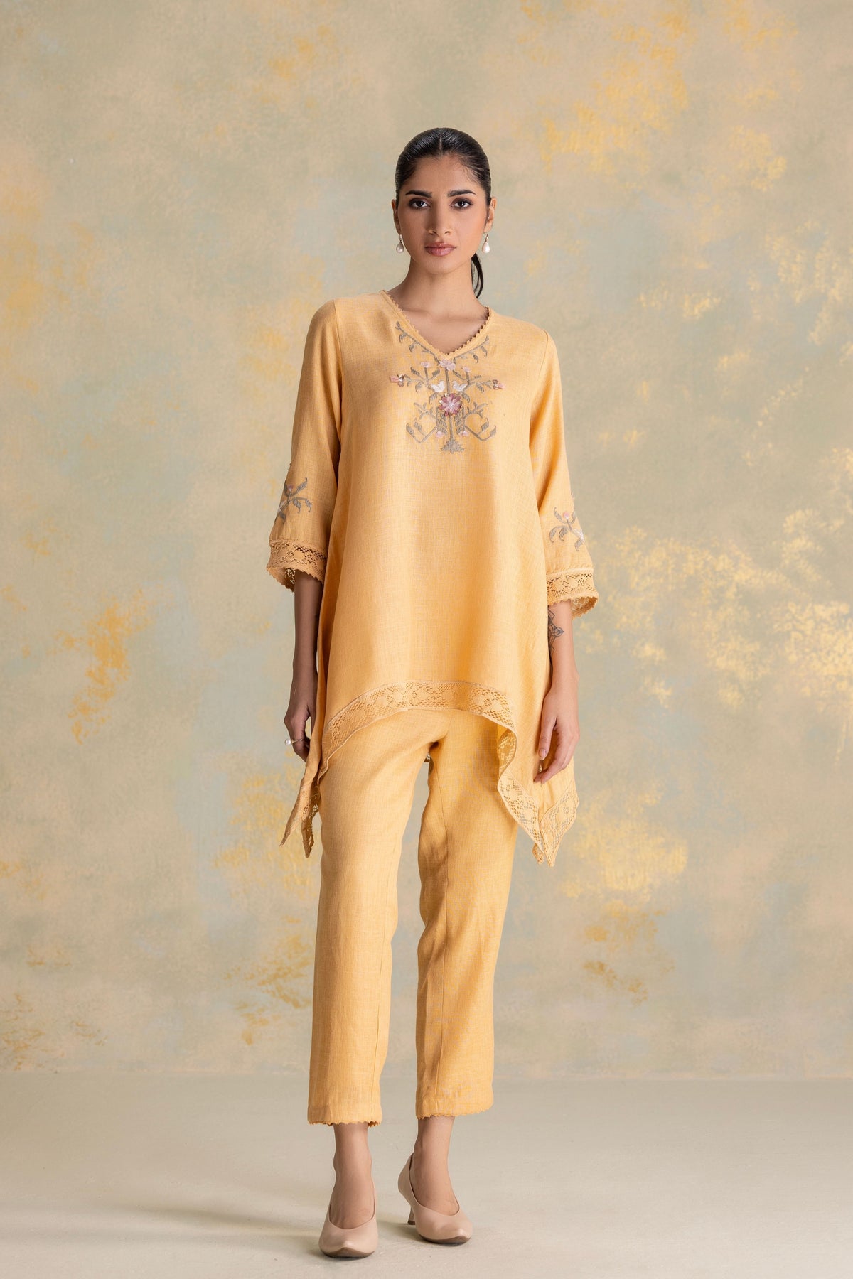 Candlelit Cashew Talia Top