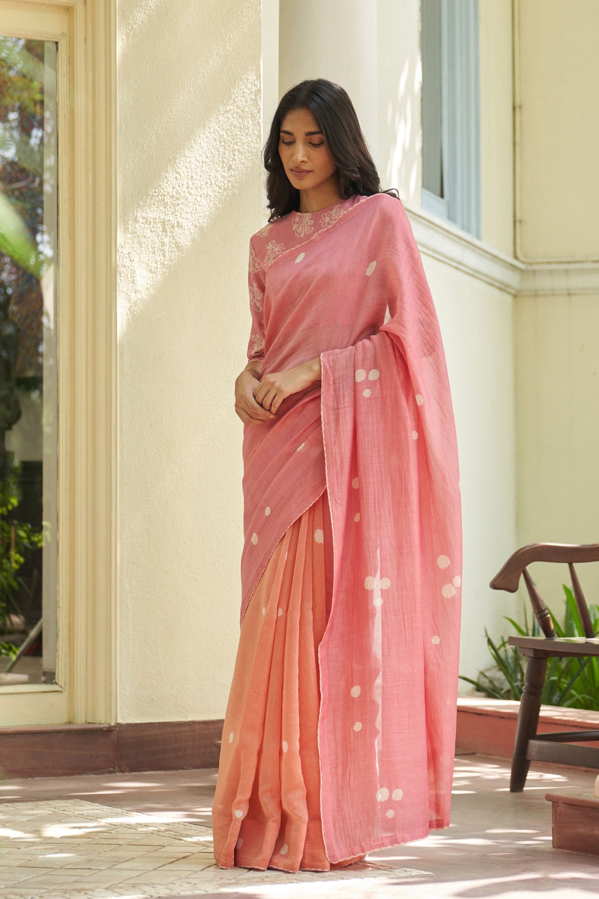 Peony Saree
