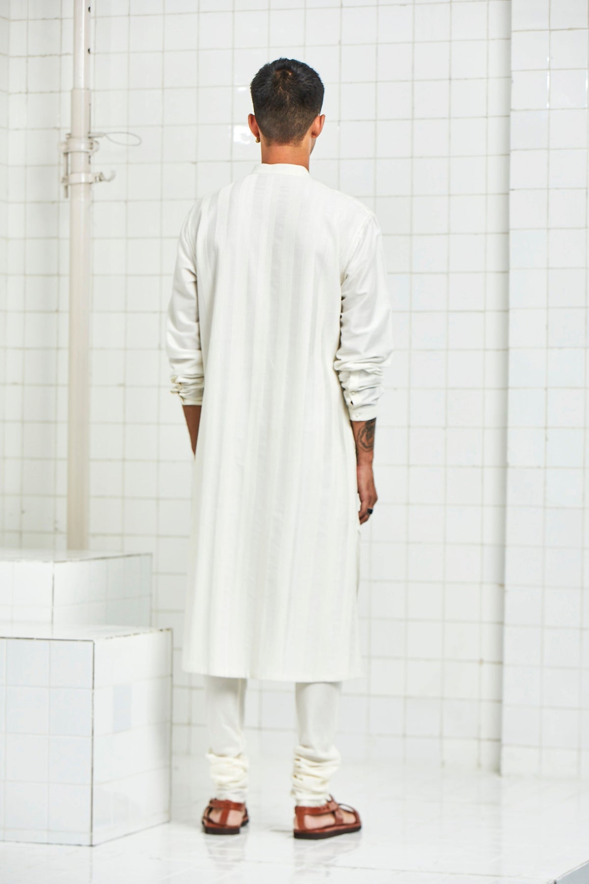 Laxmana Pintuck Quilting  Kurta Set