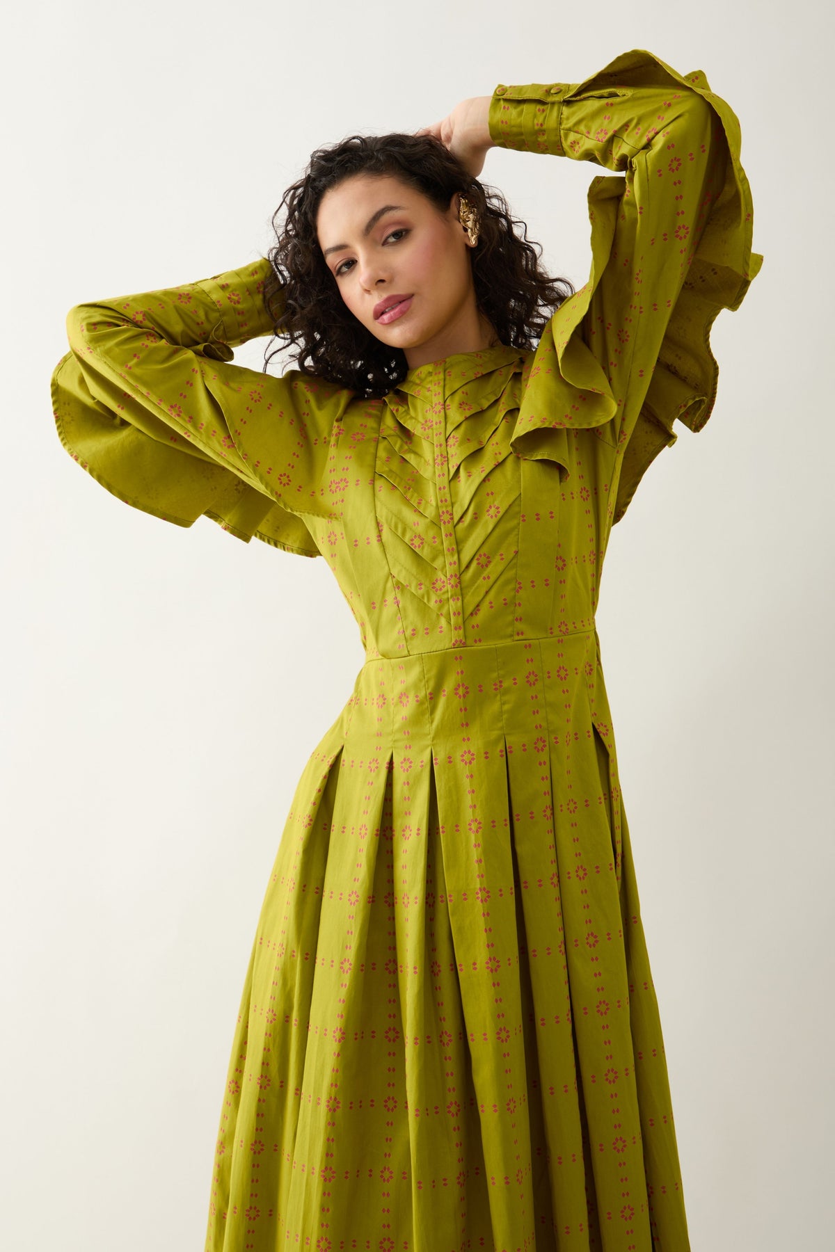 Ronita Leaf Dress