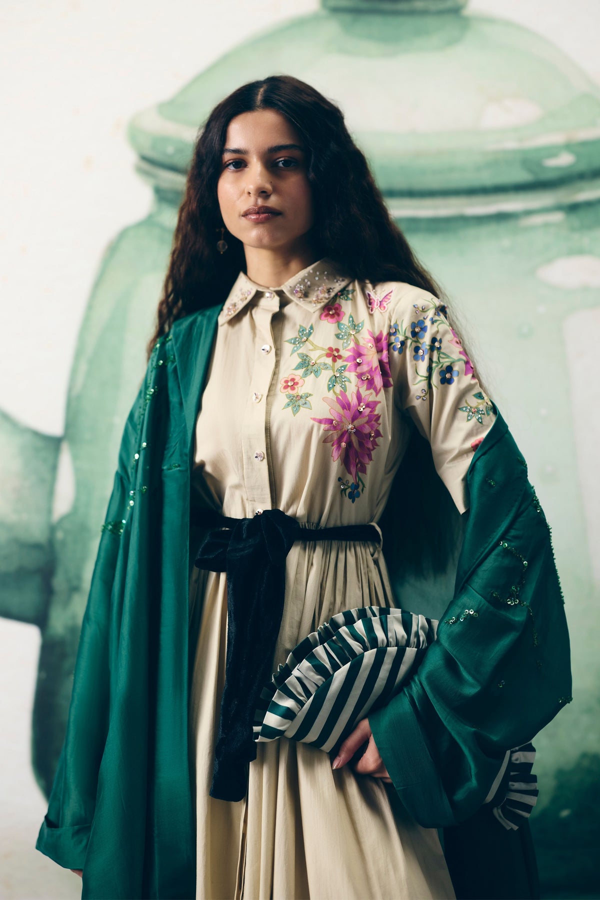Moonflower Tie Dress
