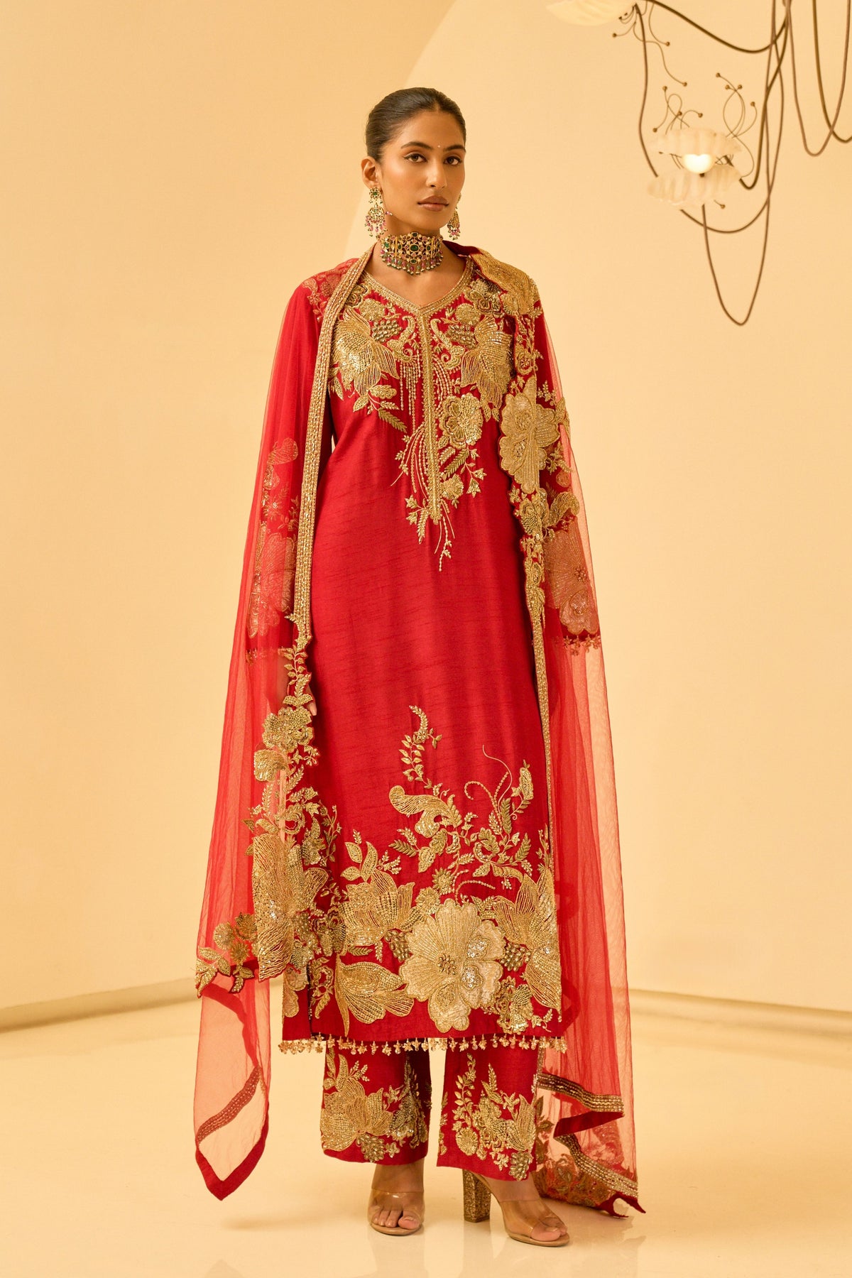 Floral Kurta Set