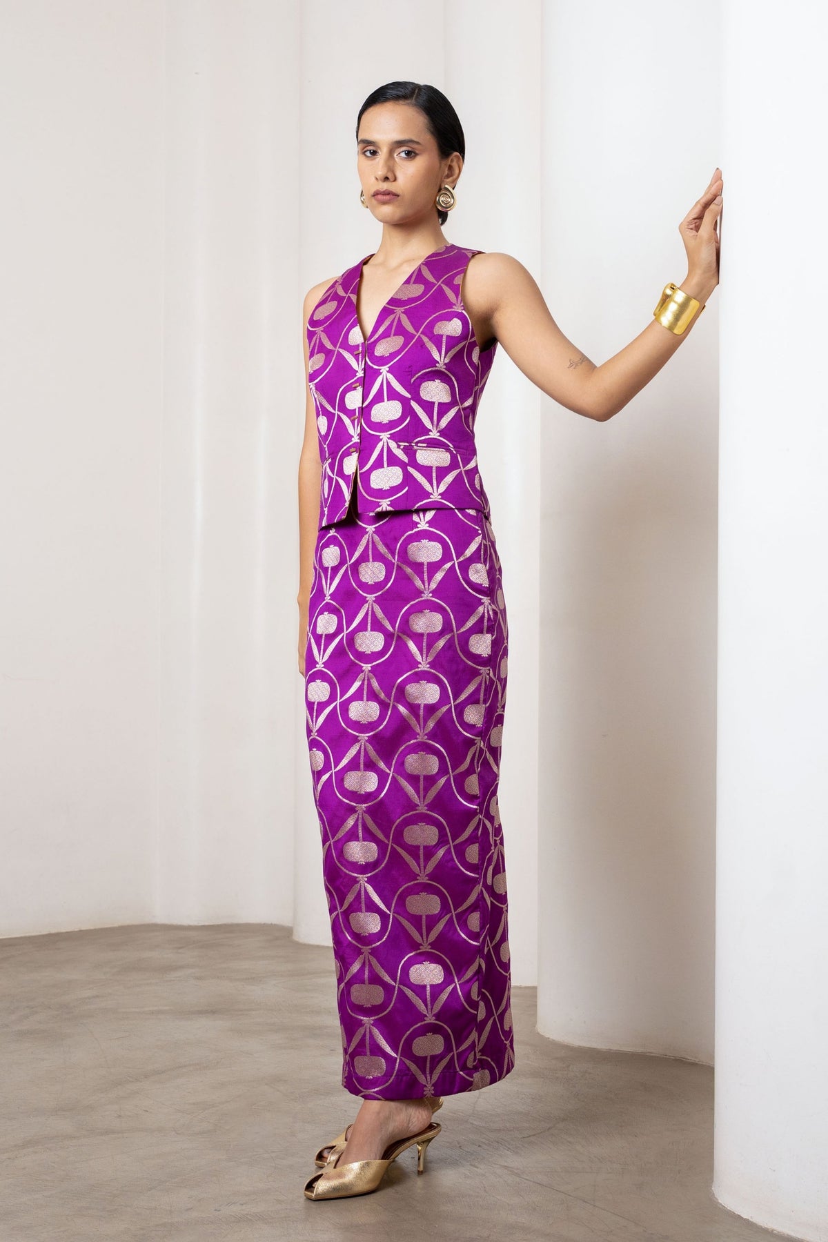 Jamun Skirt Set