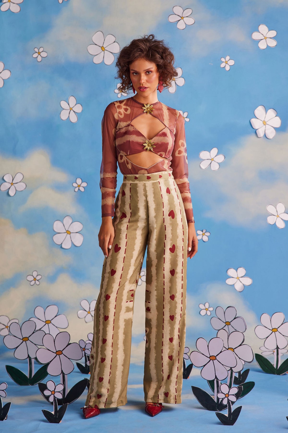 Blushing Hearts Co-ord Set