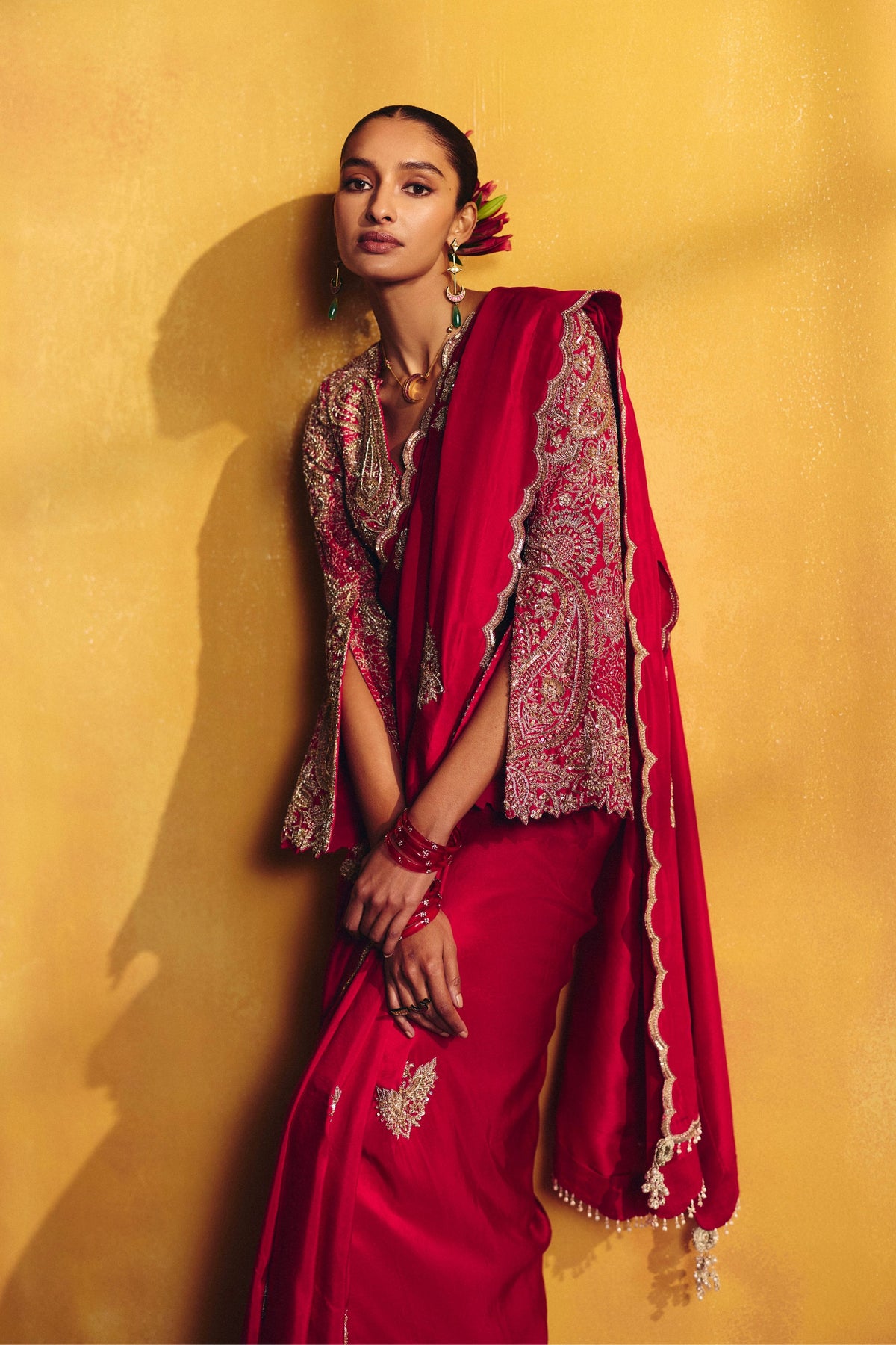 Hruskha Saree Set