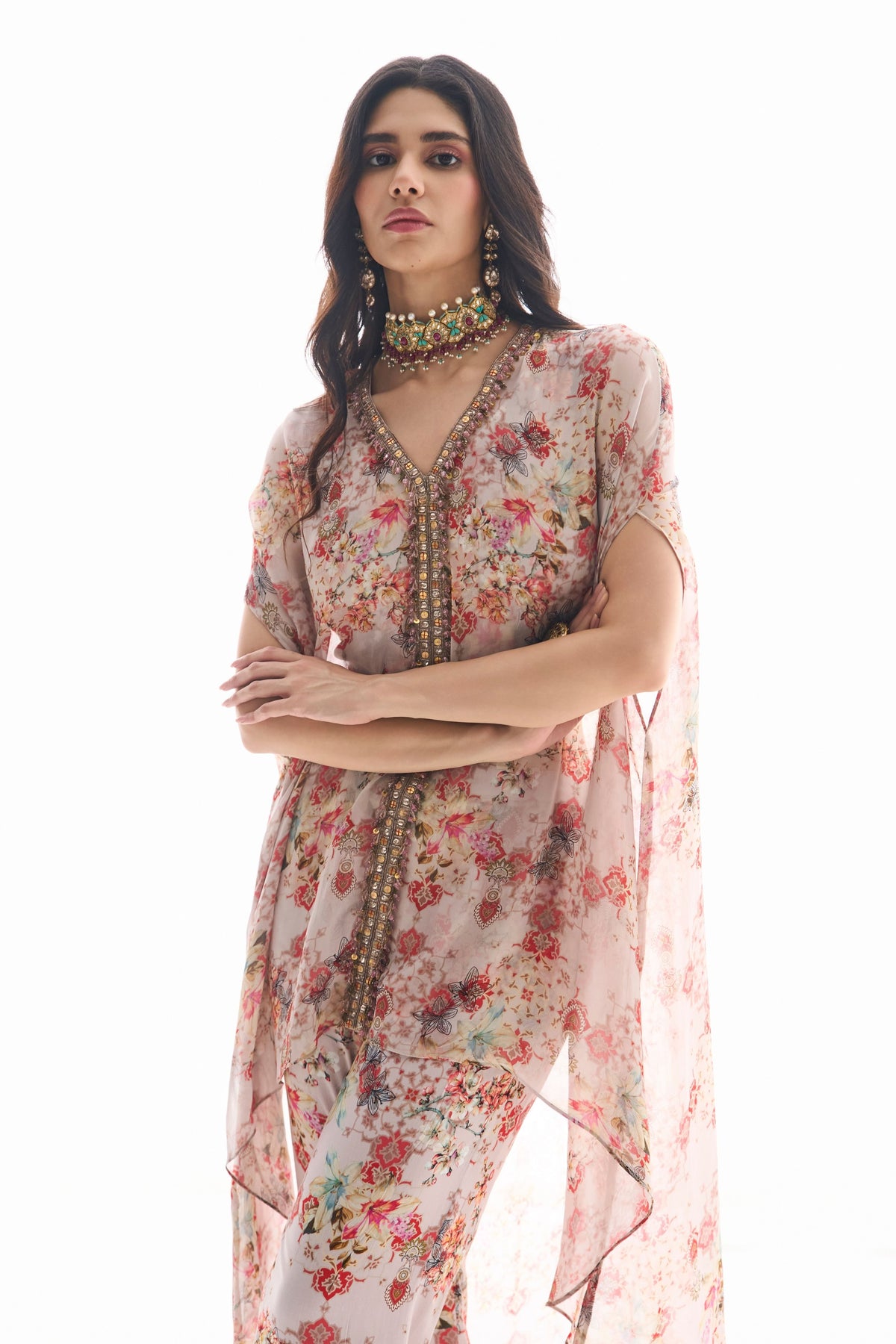 Zia High-low  Kurta Set